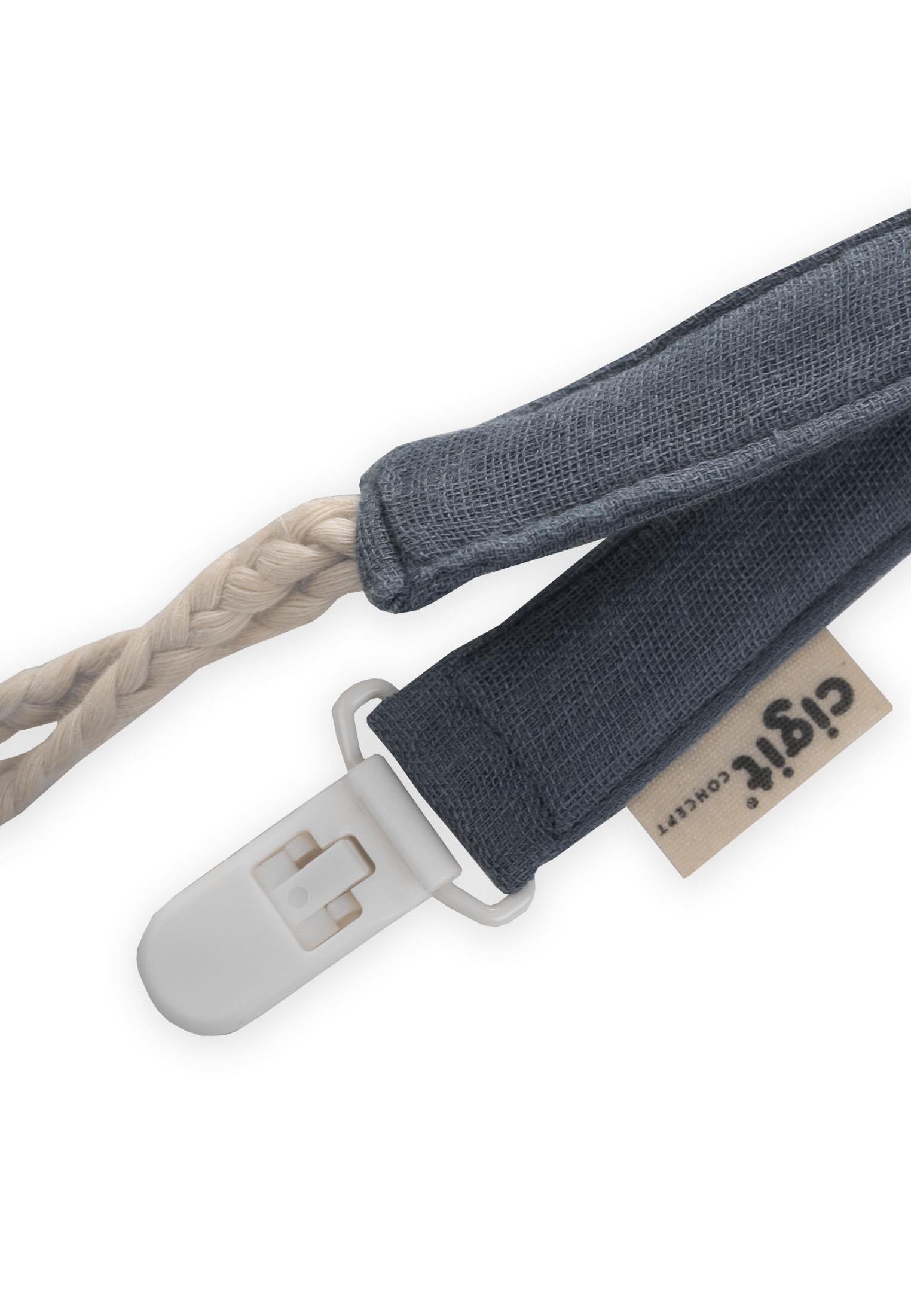 CigitBebek Pamuk Emzik Tutmacı 23 cm ANTRASİT