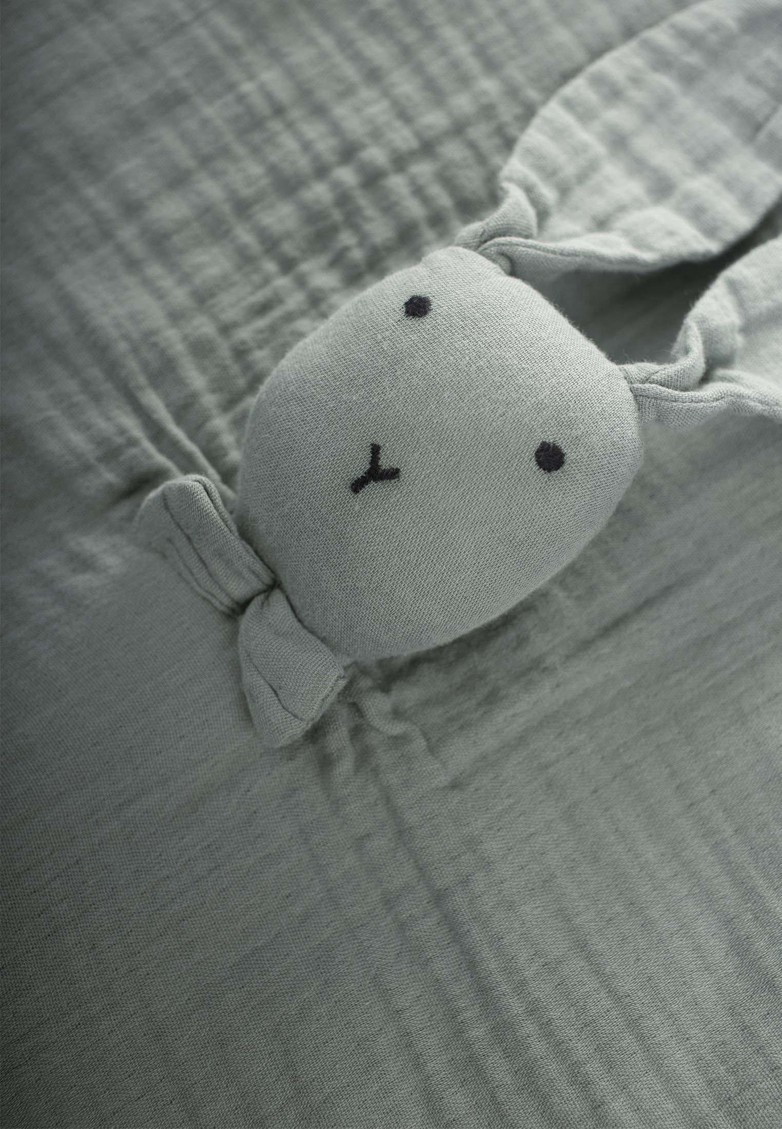 CigitTavşan Müslin Uyku Arkadaşı (Yıkanmıştır) 40X40 cm ÇAĞLA YEŞİLİ