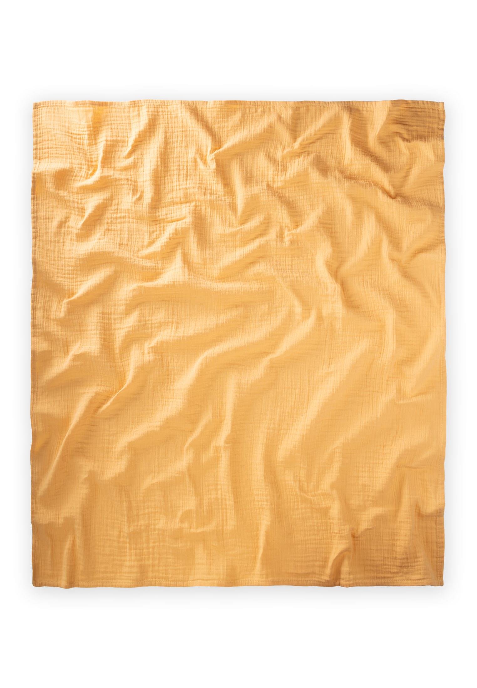 CigitDüz Müslin Battaniye 90x100 cm SARI