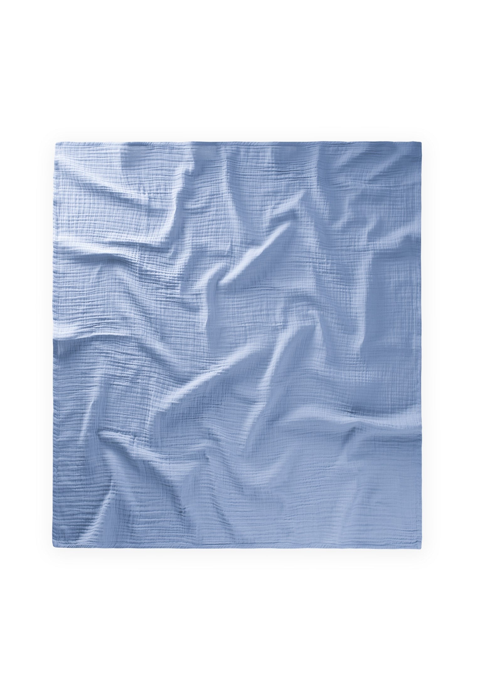 CigitDüz Müslin Battaniye 90x100 cm A MAVİ