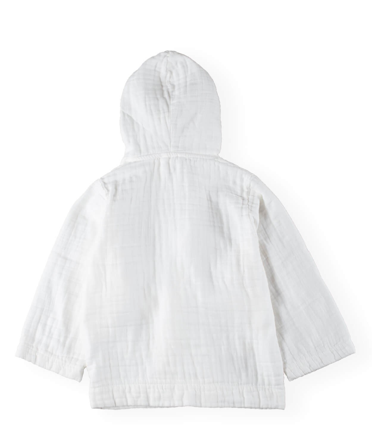 100306 - 5001CigitÇift Kat Müslin Çocuk Bornoz 2-9 Yaş EKRU