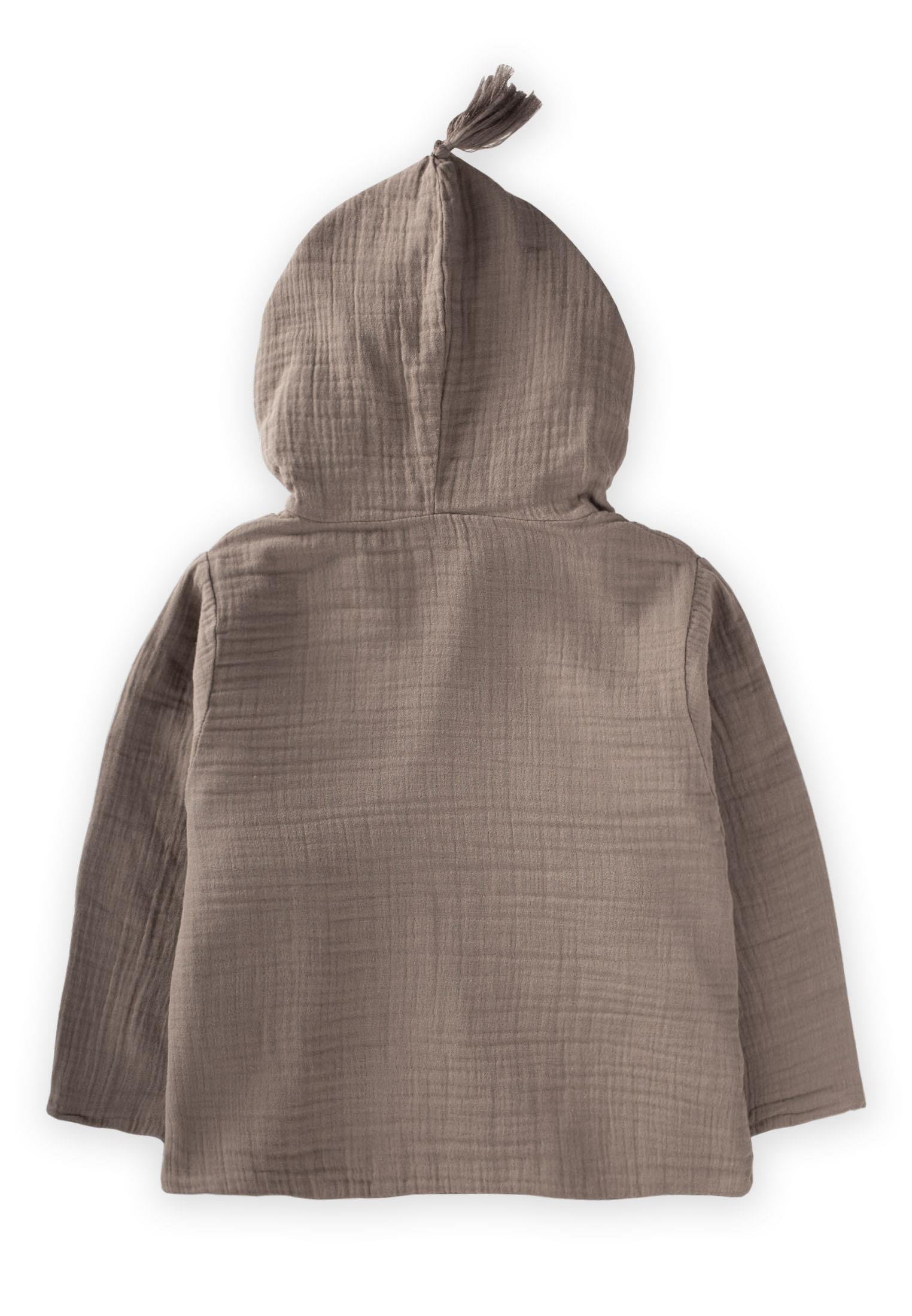 CigitÇift Kat Müslin Çocuk Bornoz 1-9 Yaş K VİZON