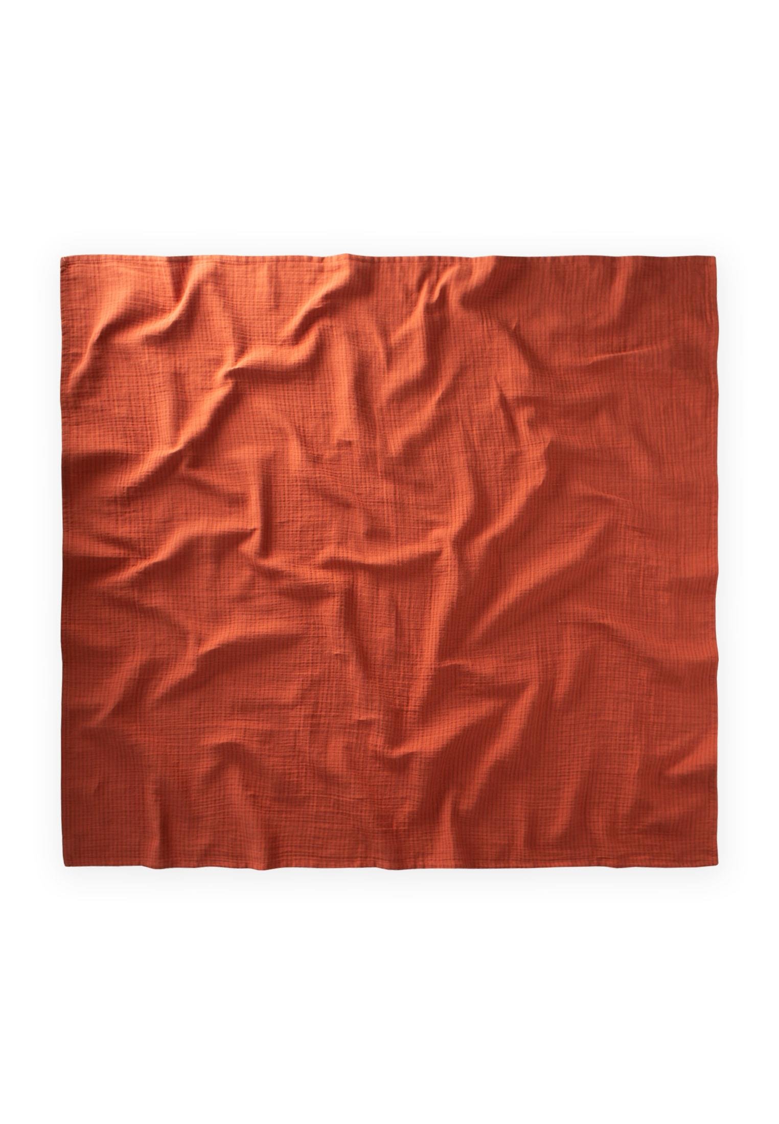 CigitNaturel Battaniye 90X100Cm RUST İNCE ÇİZGİ