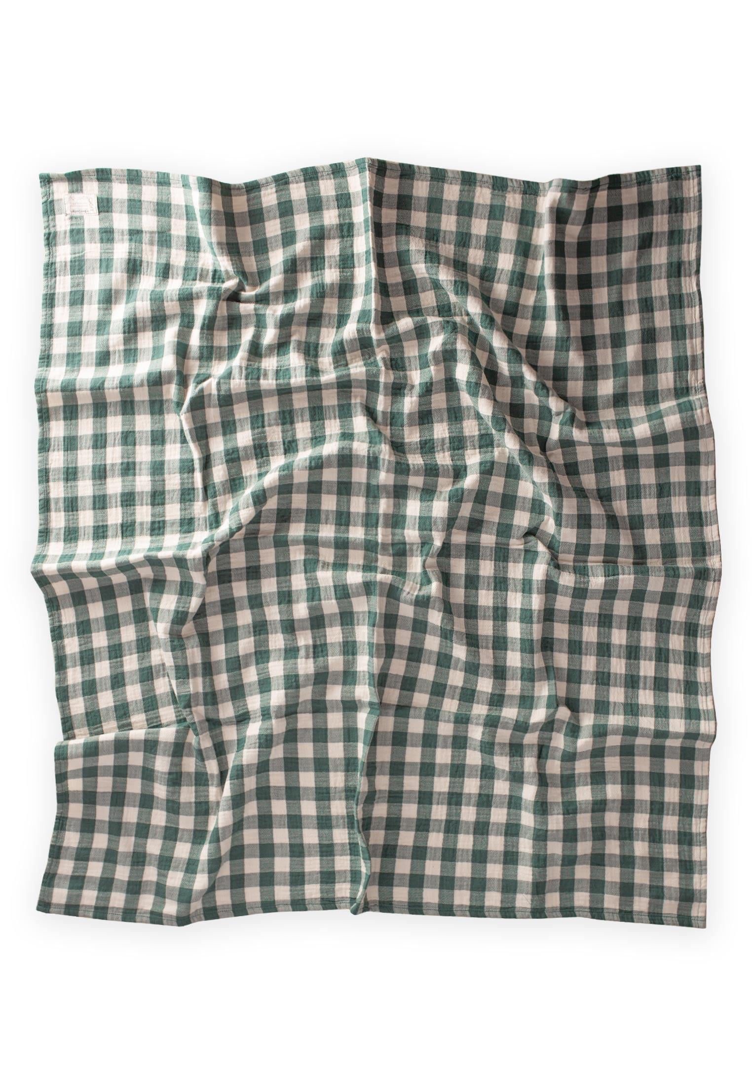 CigitEkose Müslin Battaniye 85X95 Cm YEŞİL
