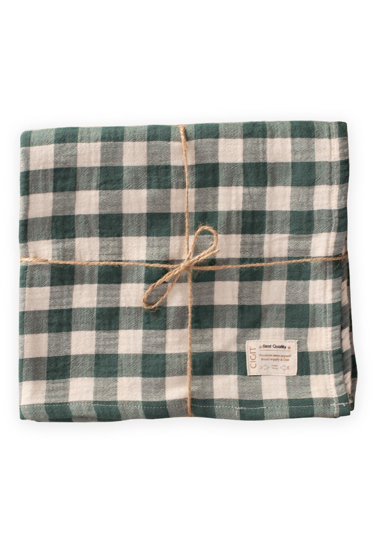 CigitEkose Müslin Battaniye 85X95 Cm YEŞİL