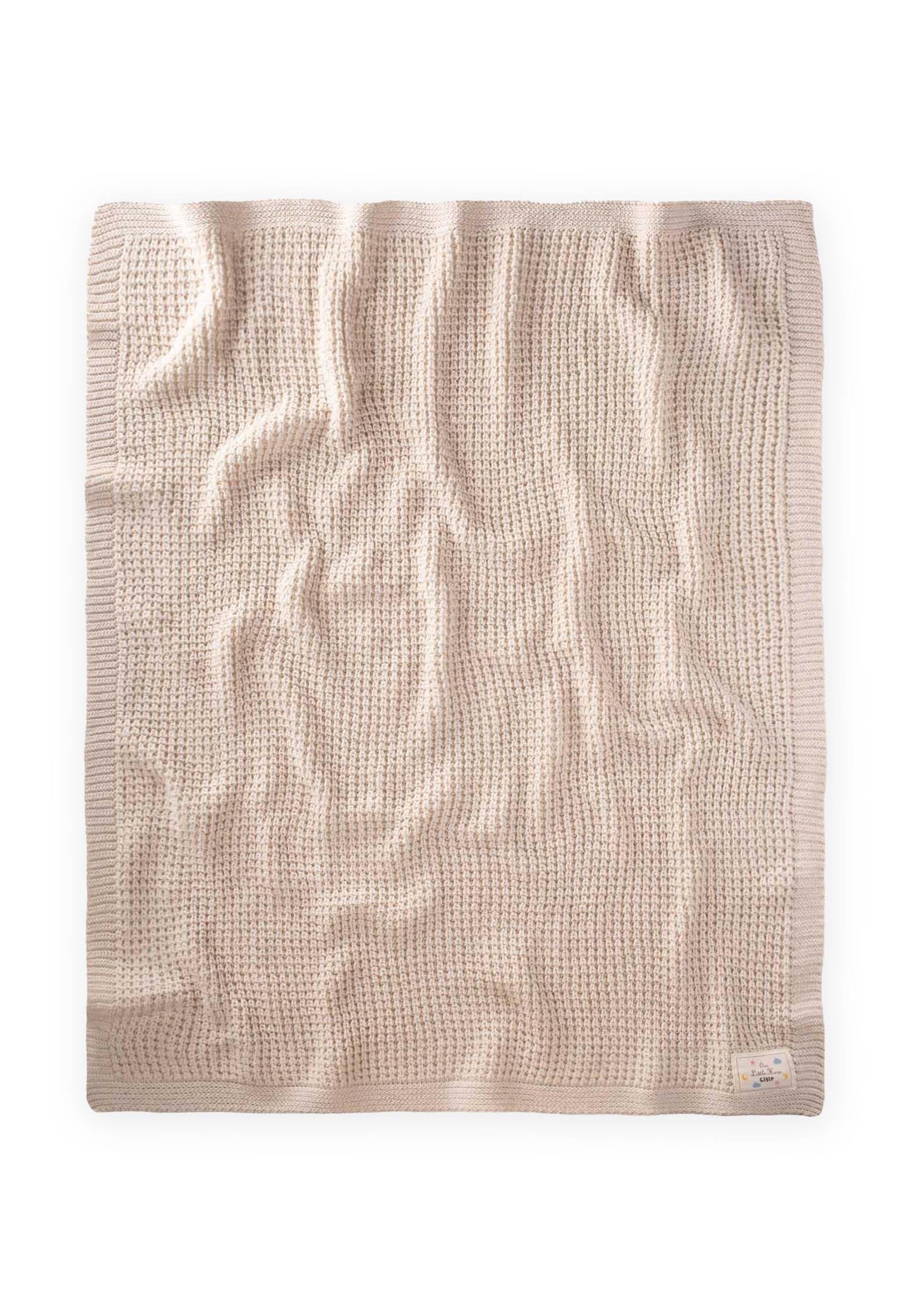 CigitSelanik Triko Battaniye 80X100 (+/-5 Cm ) NATUREL
