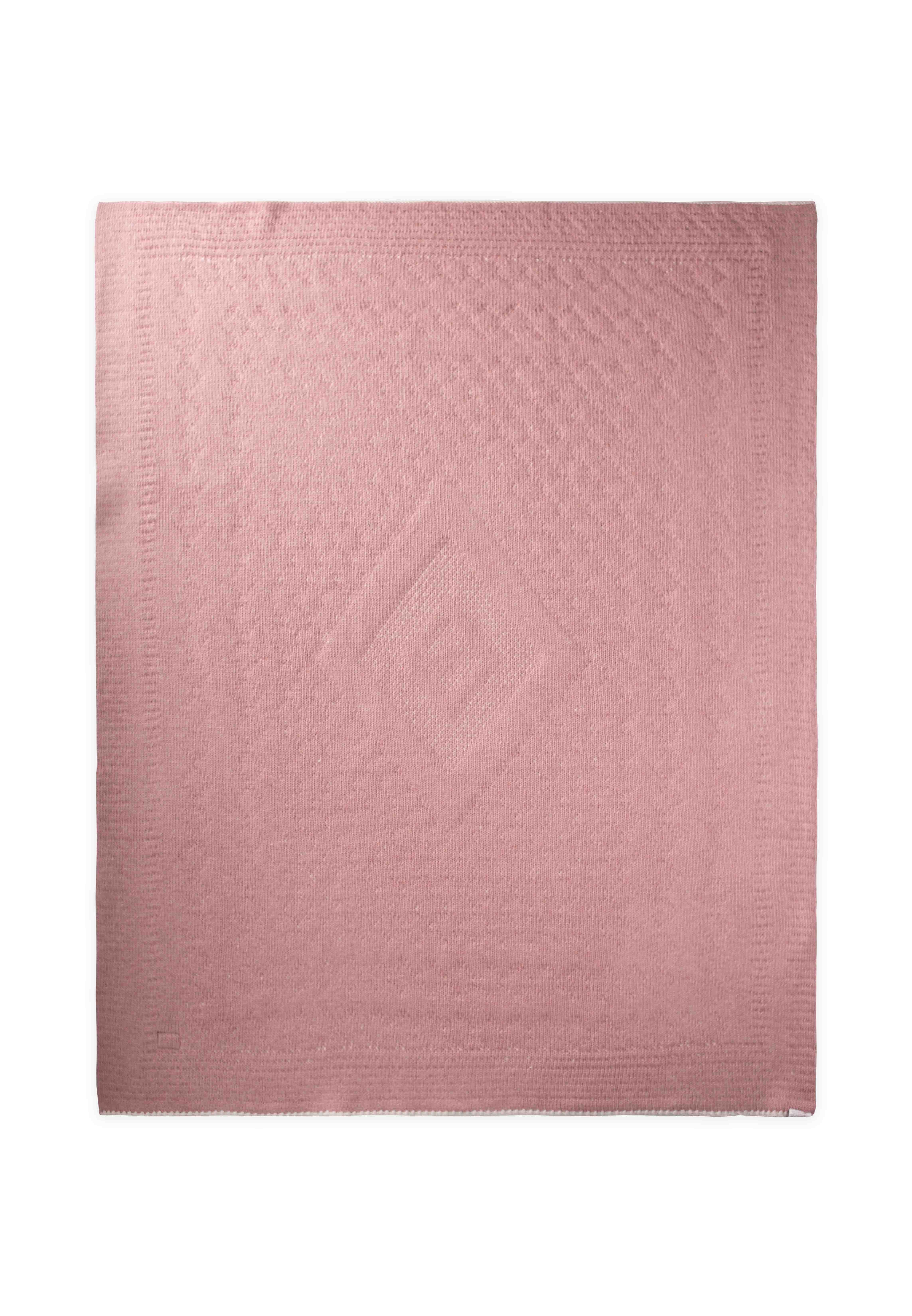 CigitFloransa Model Kutulu Battaniye 80X100 Cm EKRU PUDRA