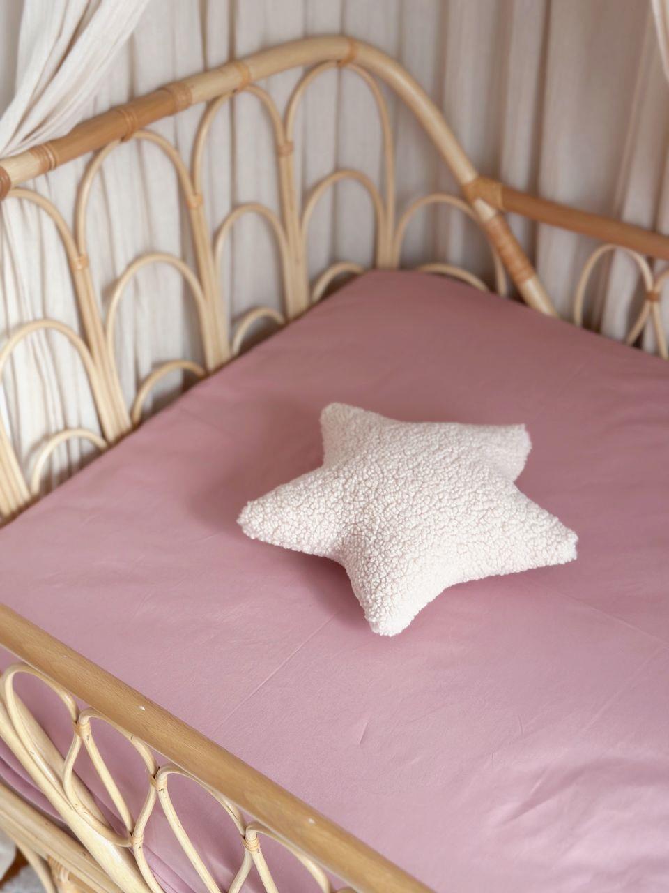 CigitBebe Boy Çarşaf 120X150 Cm GÜL KURUSU