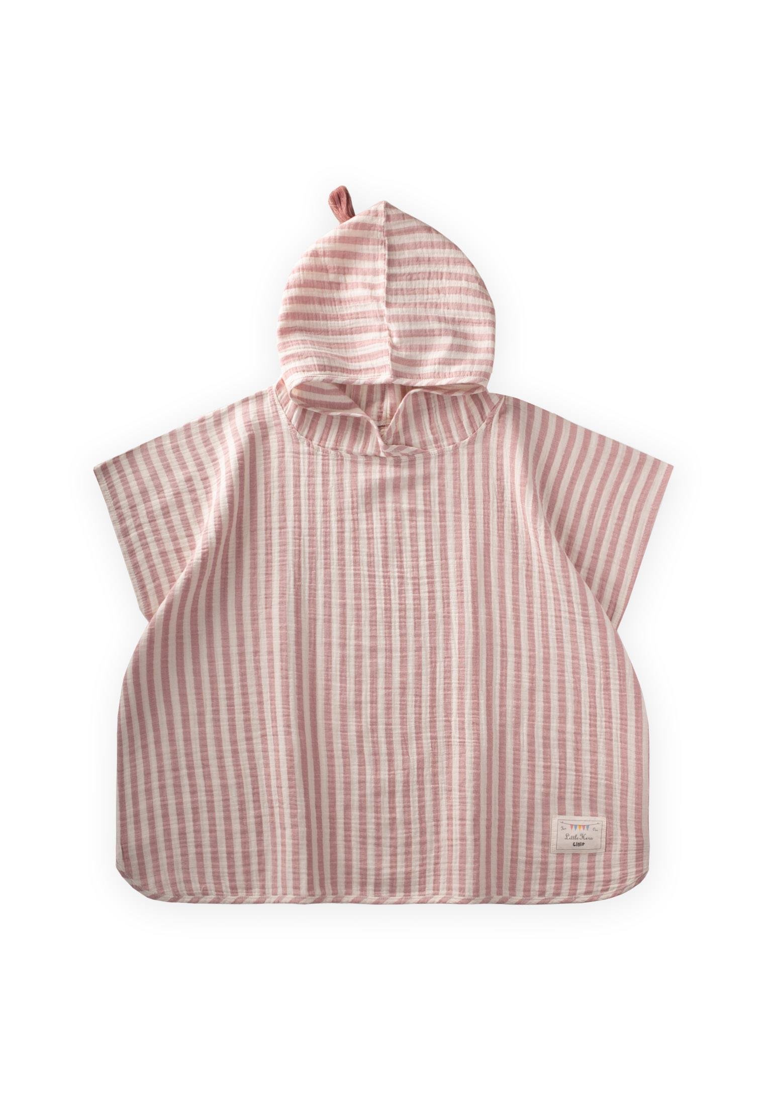 CigitMüslin Panço Standart PEMBE ÇİZGİLİ