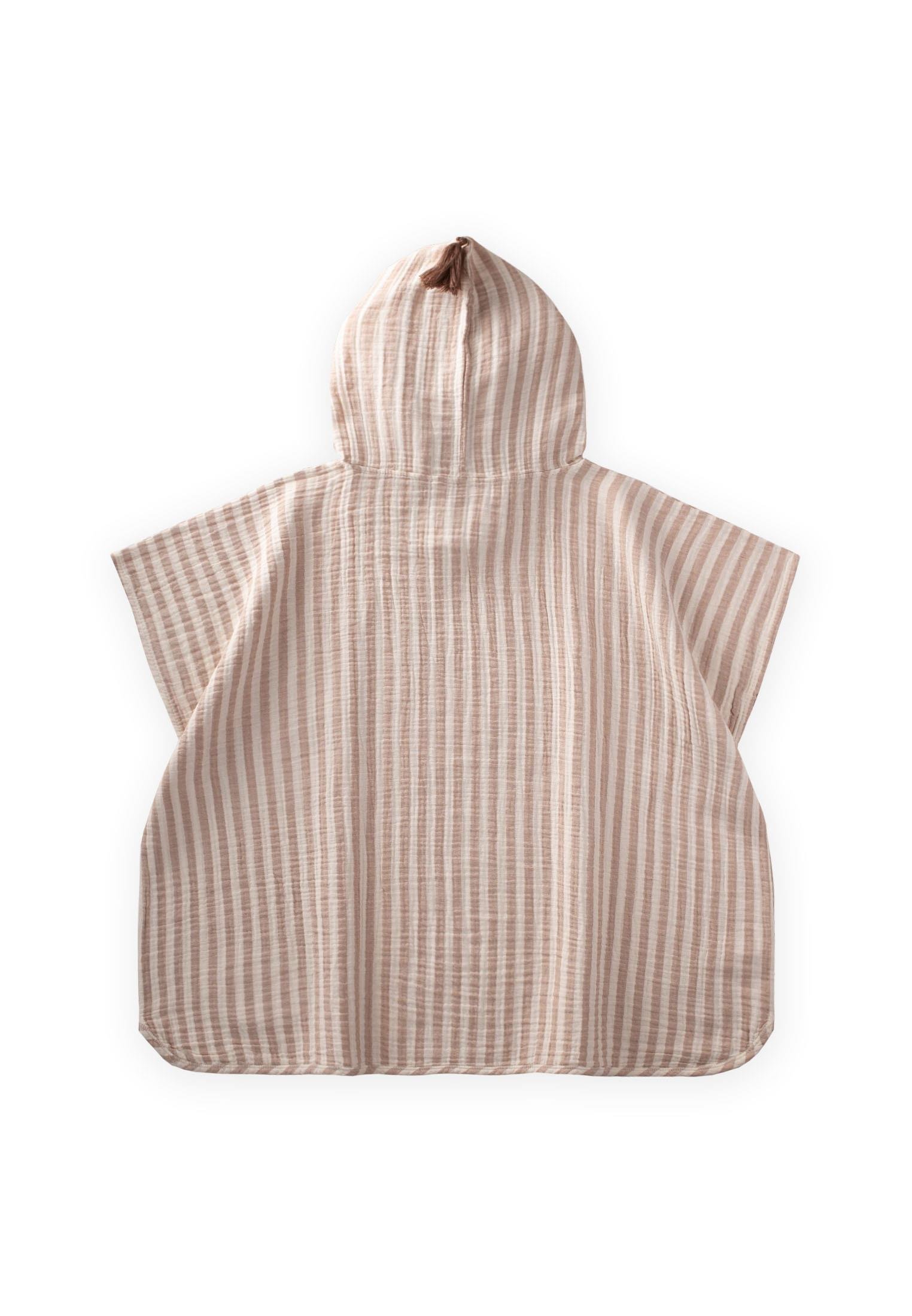 CigitMüslin Panço Standart KAHVE ÇİZGİLİ