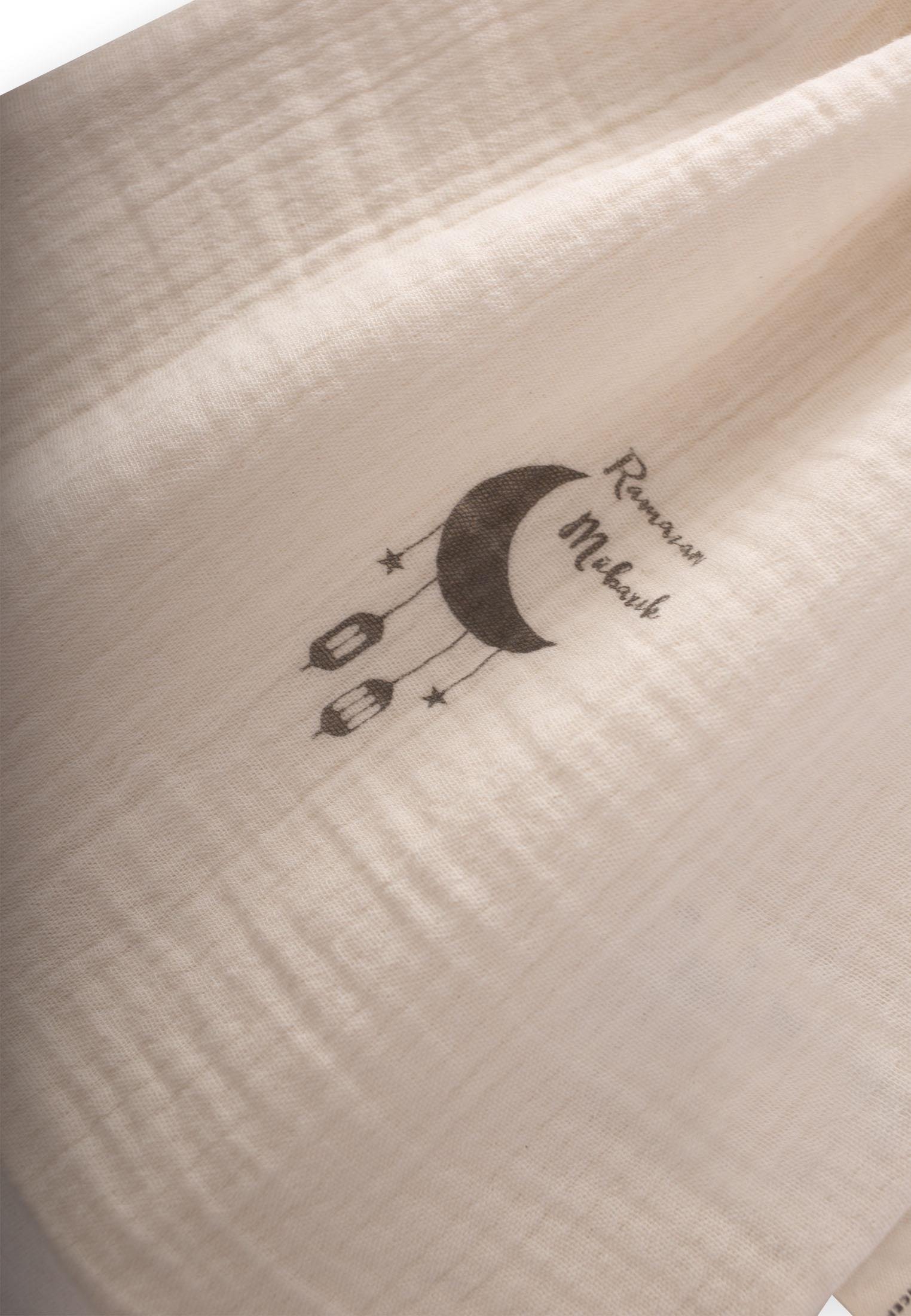 CigitOrganik Ramazan Müslin Kese 20X25 Cm NATUREL