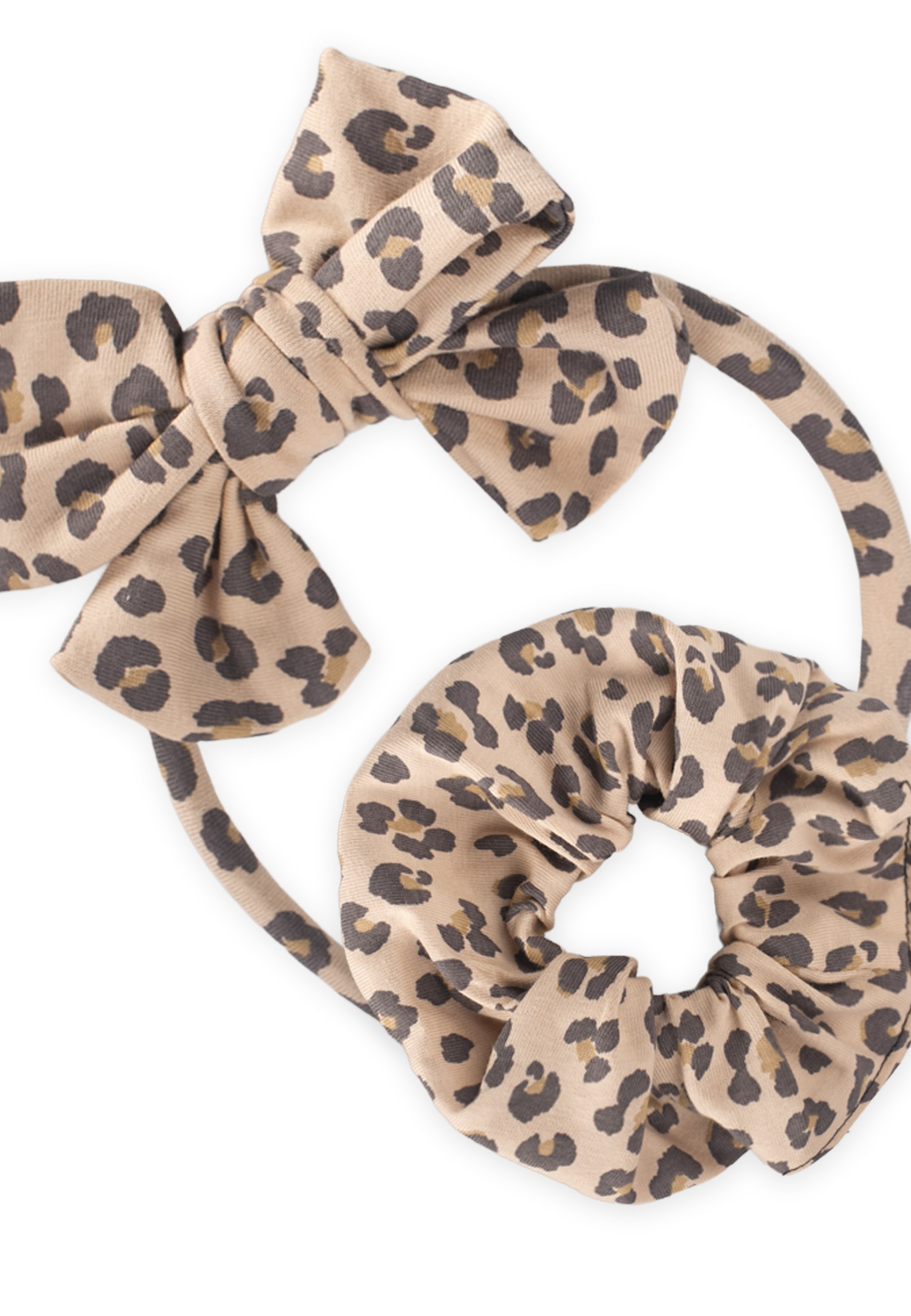 CigitTaç Fiyoklu Lastikli Toka Seti LEOPAR DESEN