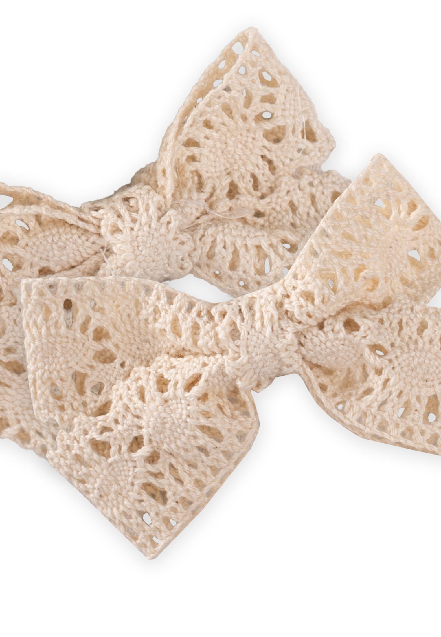 CigitDantel Örmeli İkili Toka BEJ