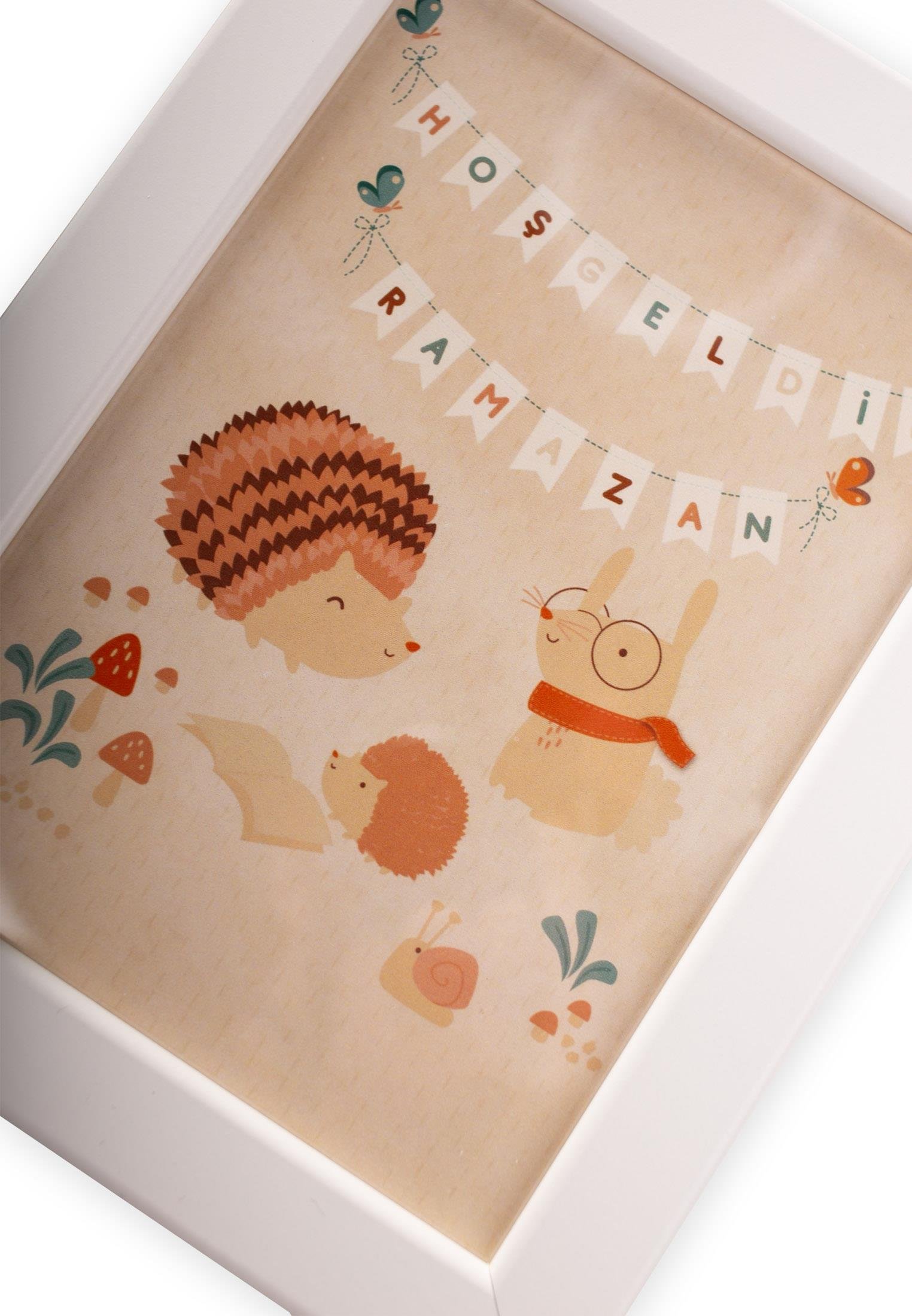 CigitKüçük Çerçeve  16X21 cm Hoşgeldin Ramazan