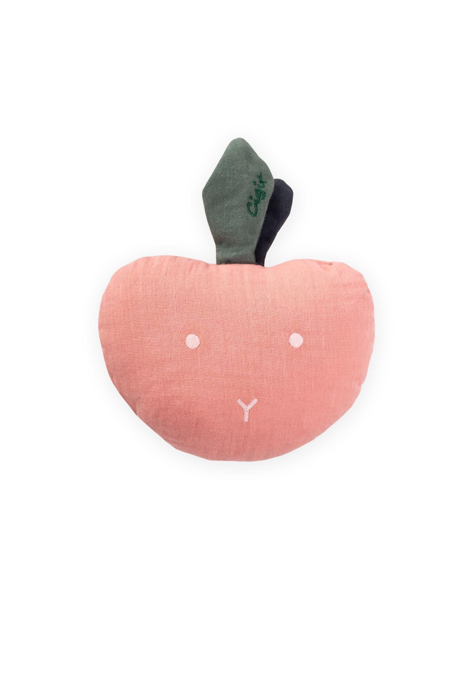 CigitMüslin Çıngıraklı Elma Oyuncak YAVRU AĞZI