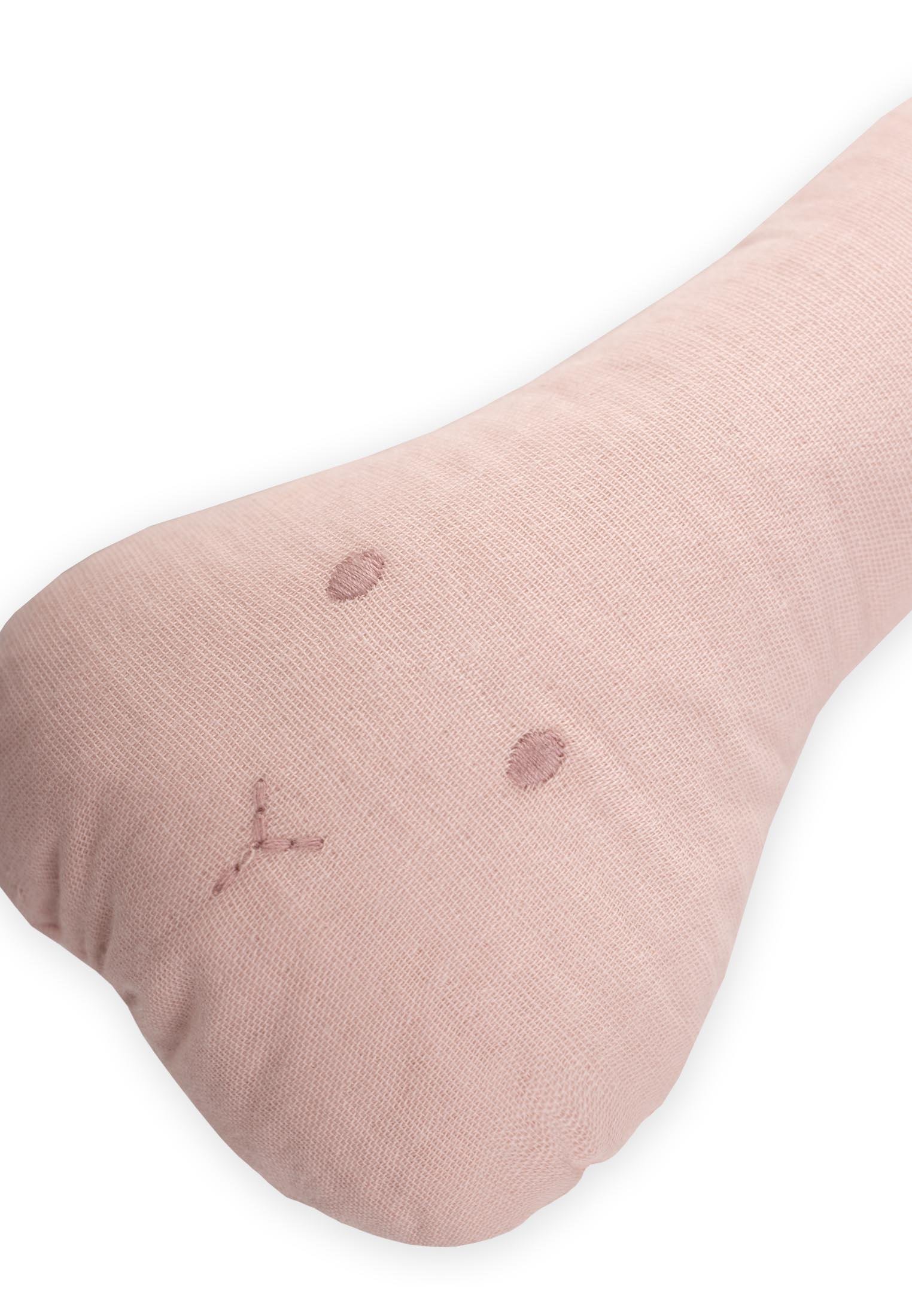 CigitMüslin Çıngıraklı Armut Oyuncak PUDRA PEMBE