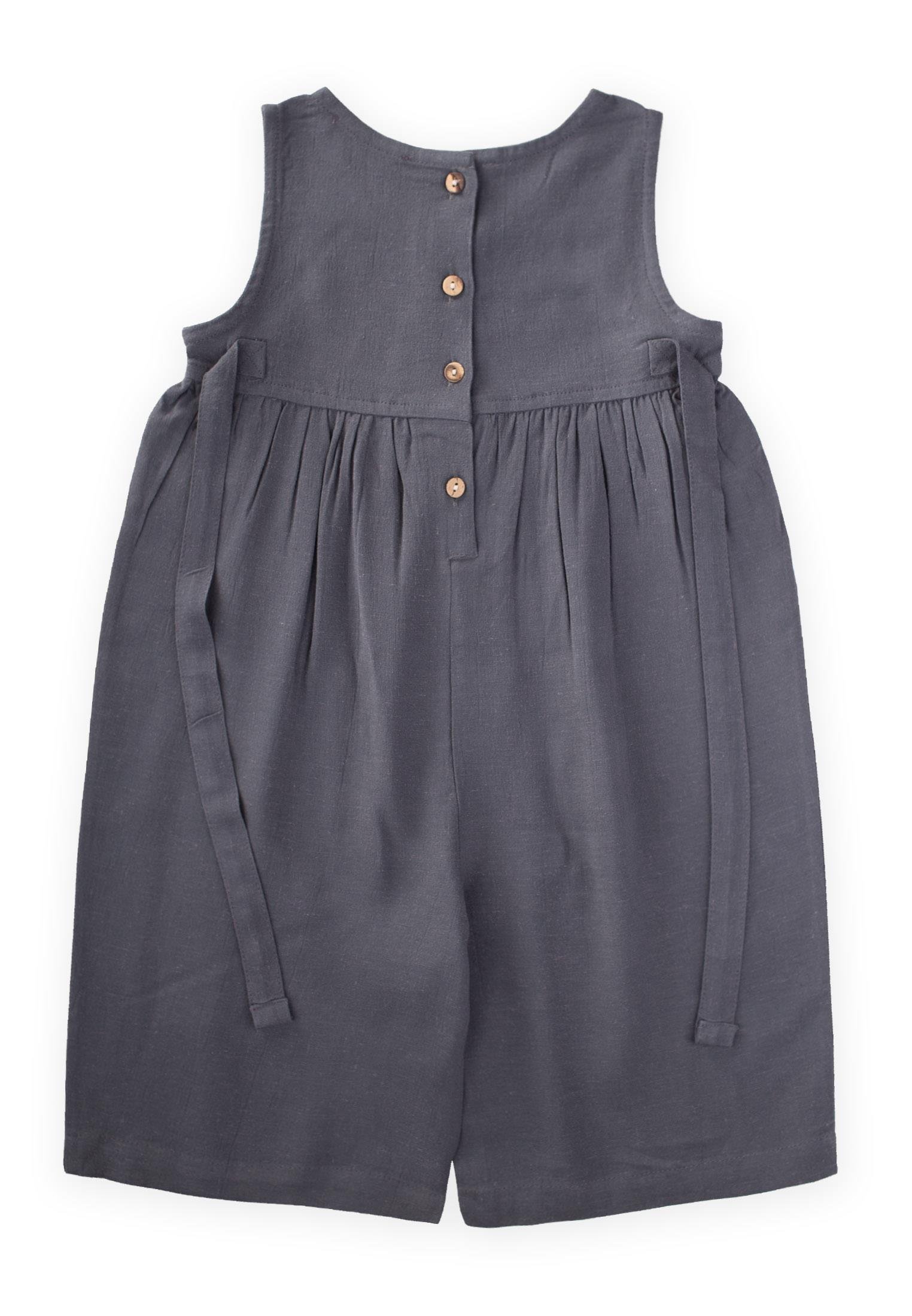 CigitKolsuz Bağcıklı Tulum 2-7 Yaş ANTRASİT