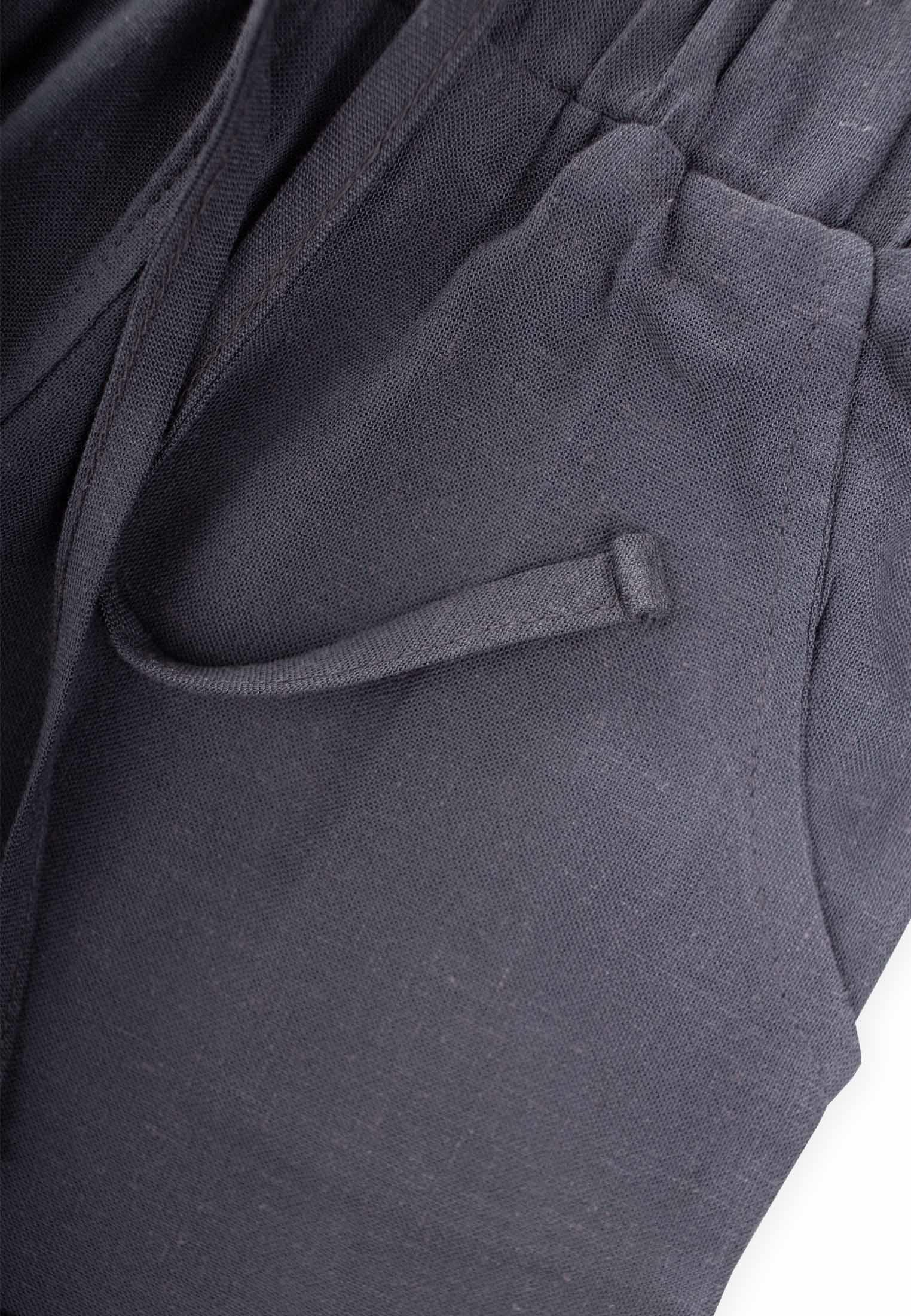 CigitSarh Keten Şort 2-9 Yaş ANTRASİT