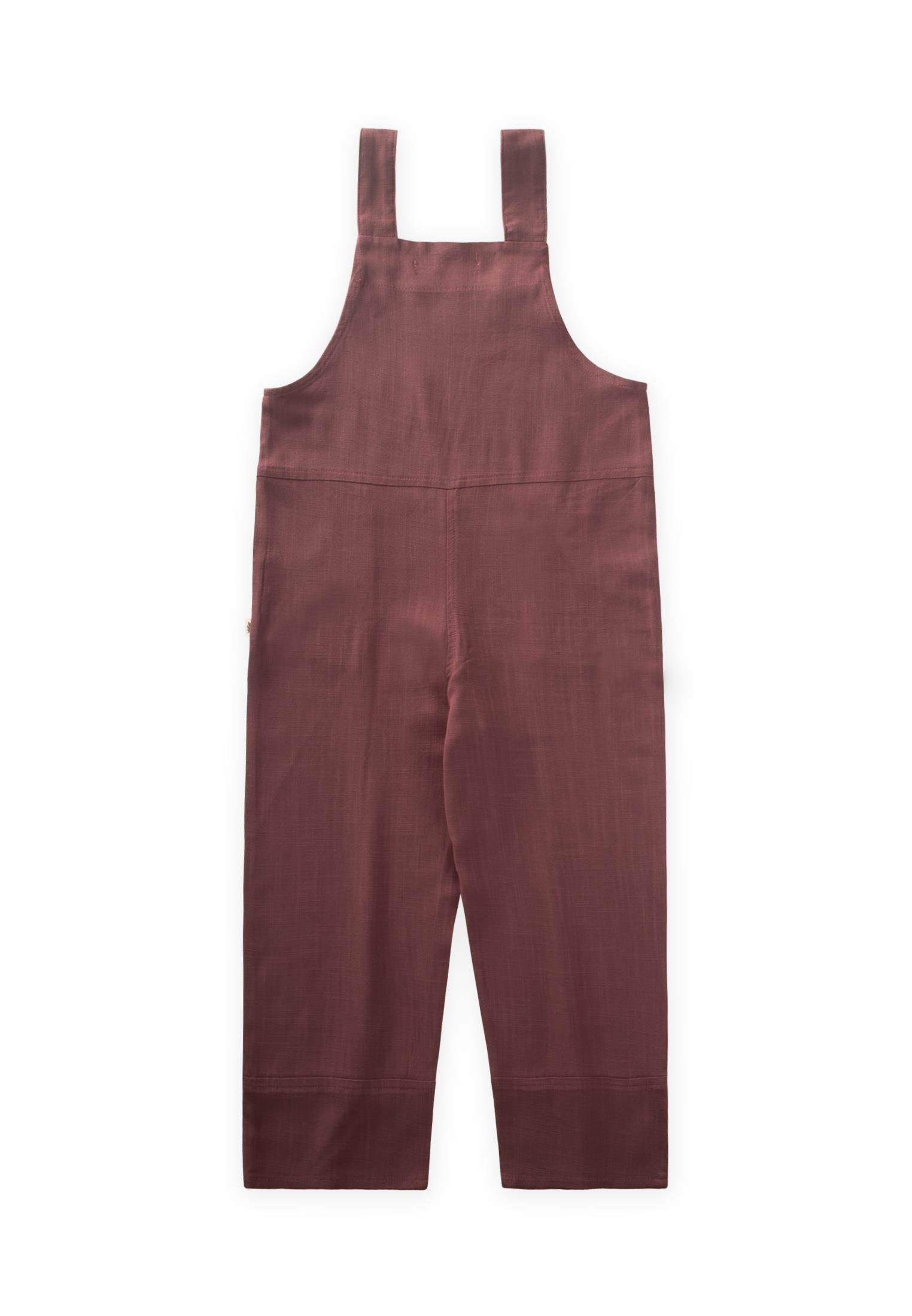 CigitBol Paça Keten Salopet 2-7 Yaş MÜRDÜM