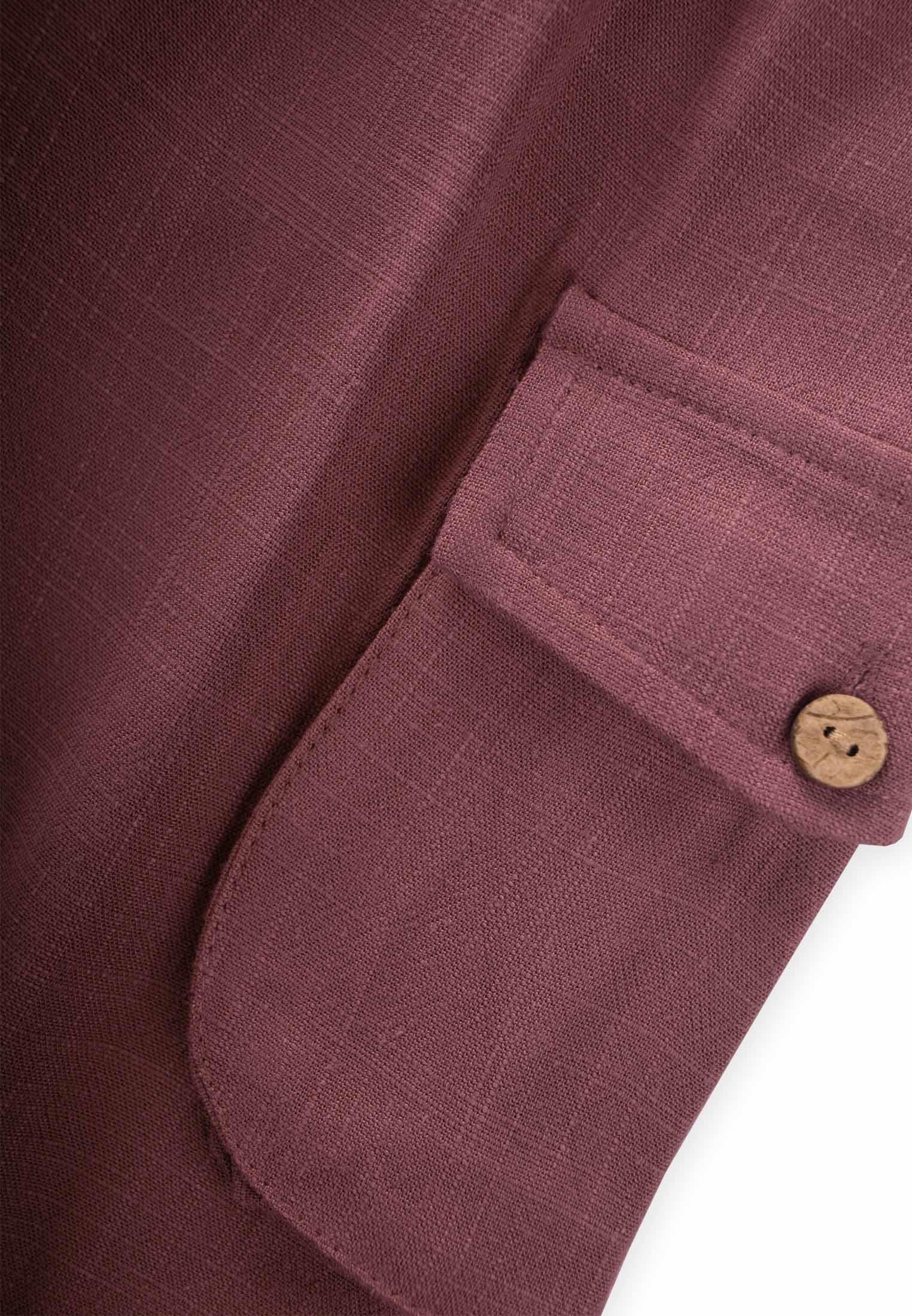 CigitÇift Körük Cepli Keten Pantolon 2-7 Yaş MÜRDÜM