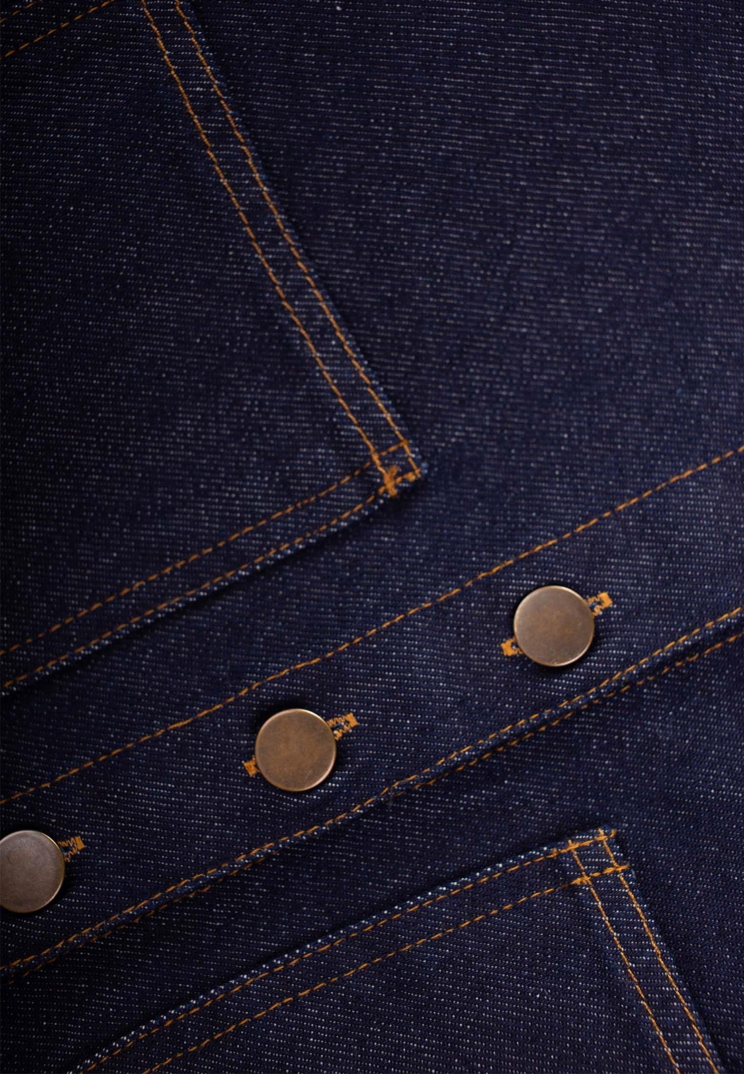 CigitKoyu Yıkama Kot Ceket 2-7 Yaş MAVİ