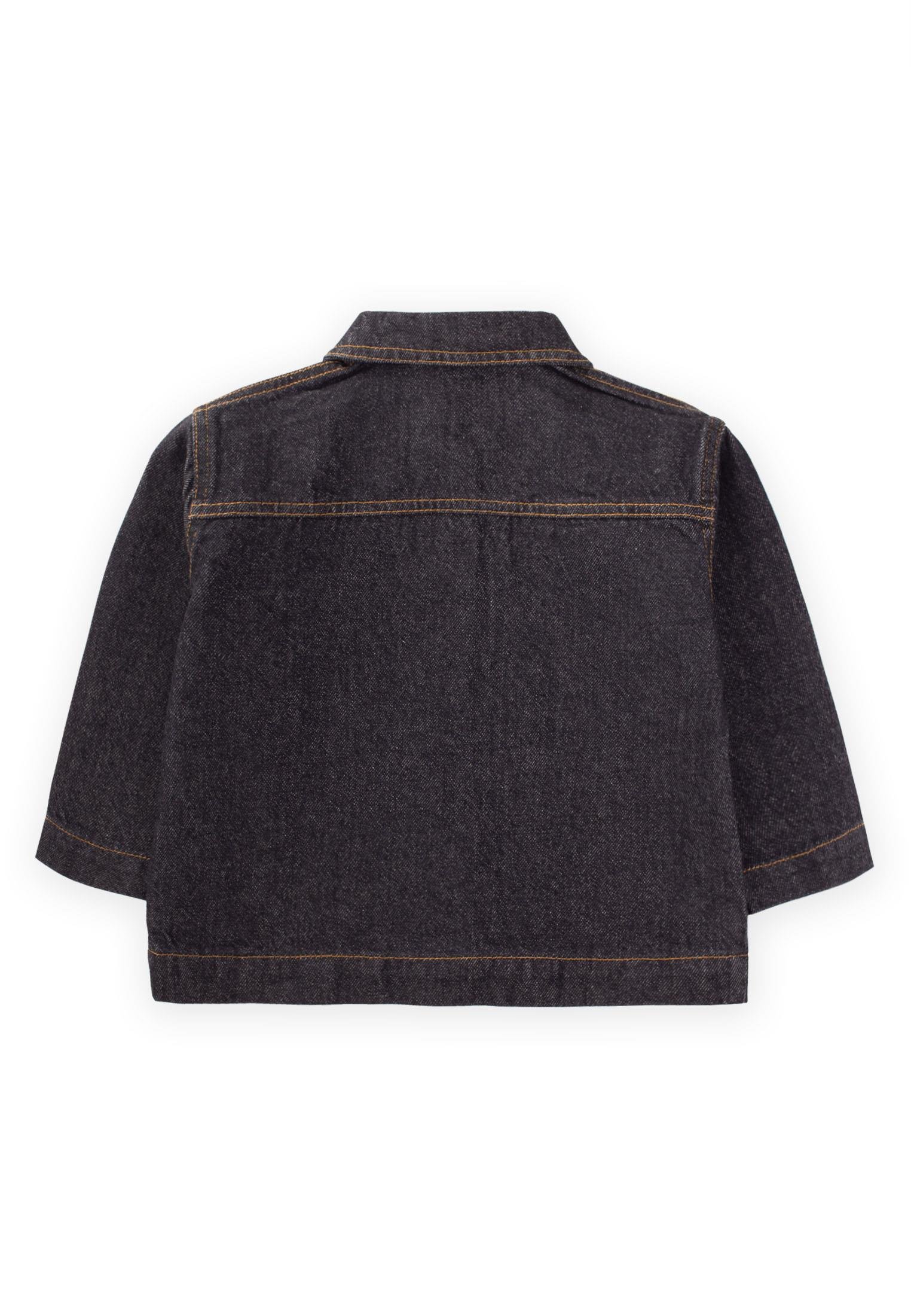 CigitKoyu Yıkama Kot Ceket 2-7 Yaş SİYAH