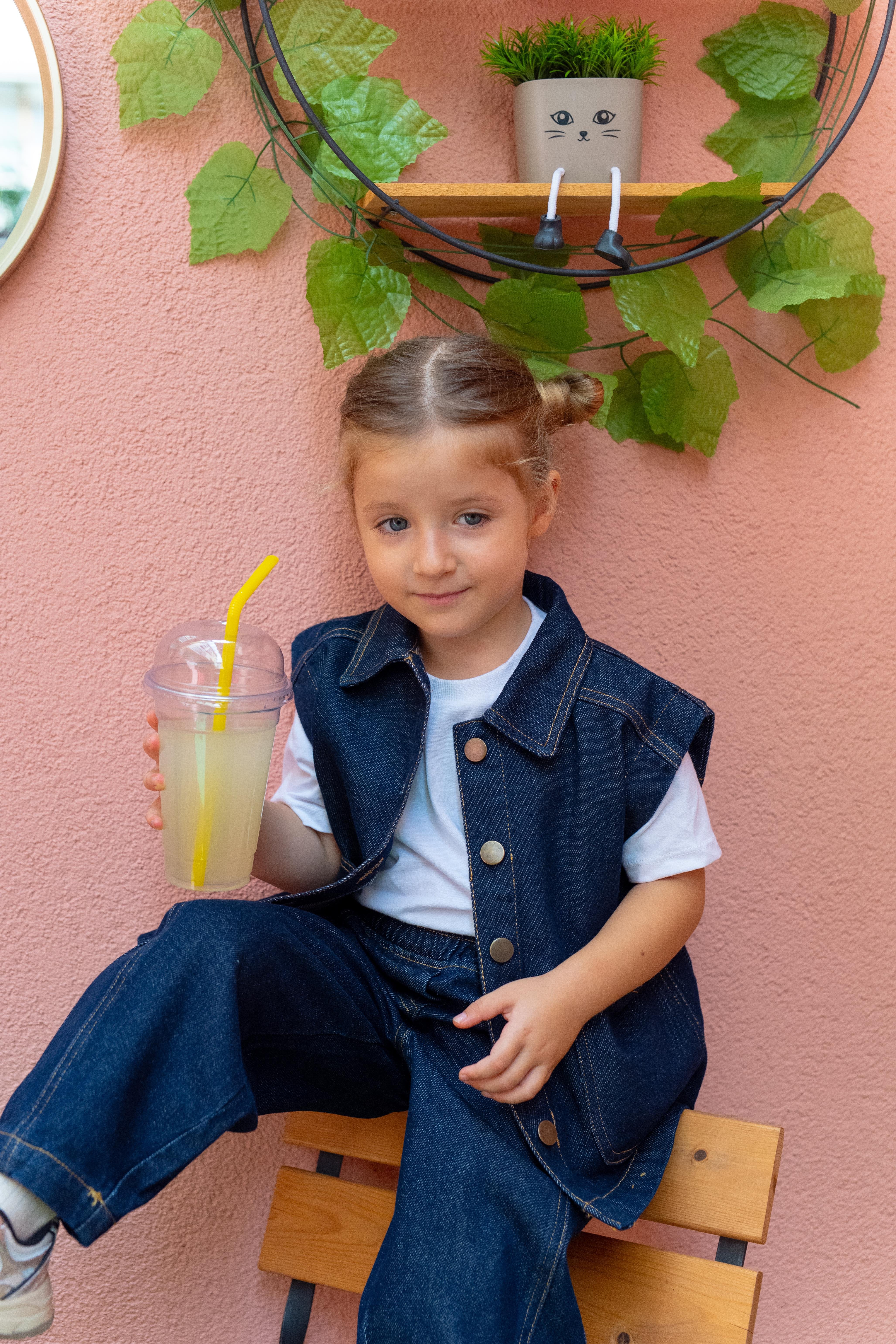 CigitKot Yelek 2-7 Yaş MAVİ