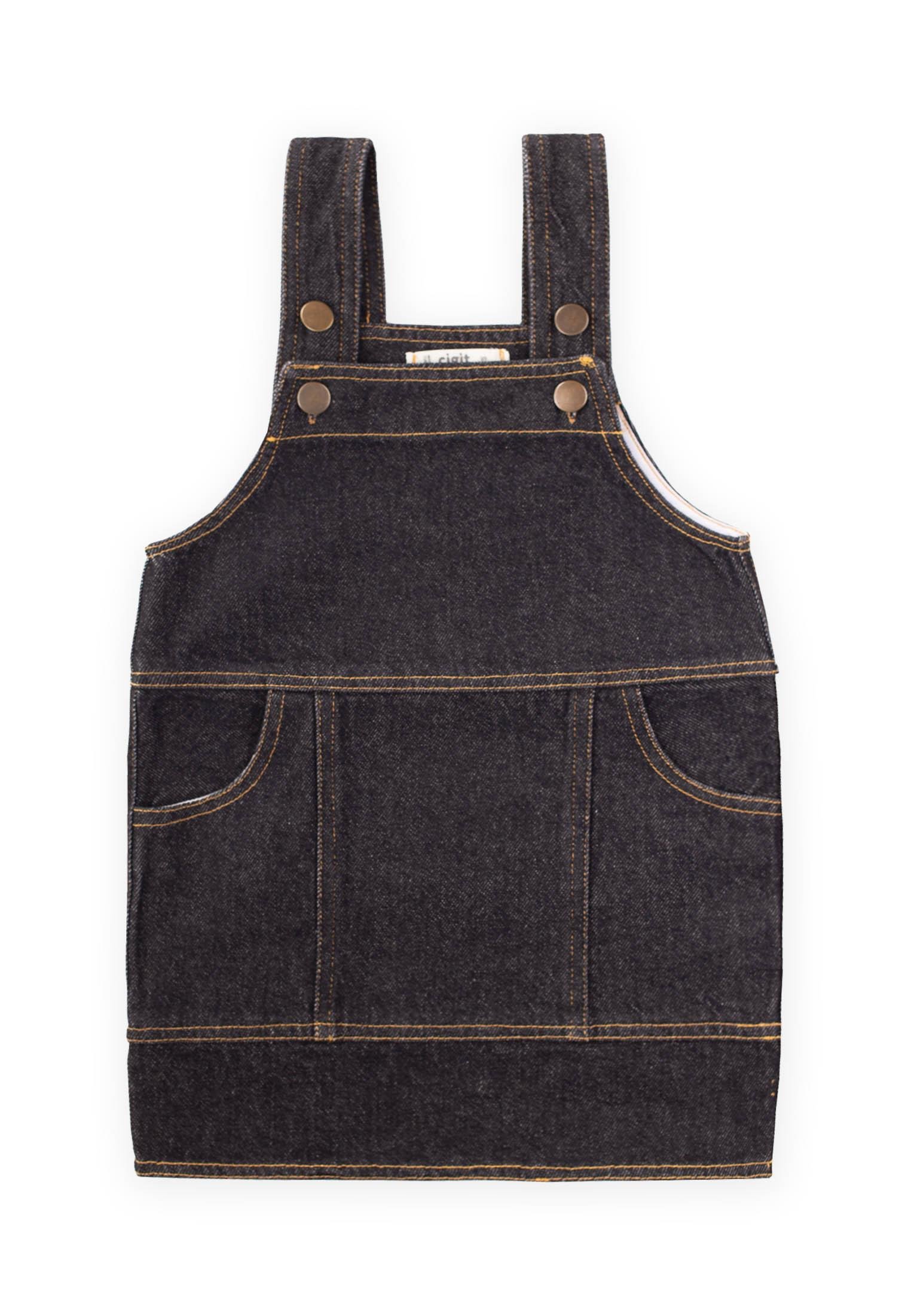 CigitYan Cepli Kot Jile 2-7 Yaş SİYAH