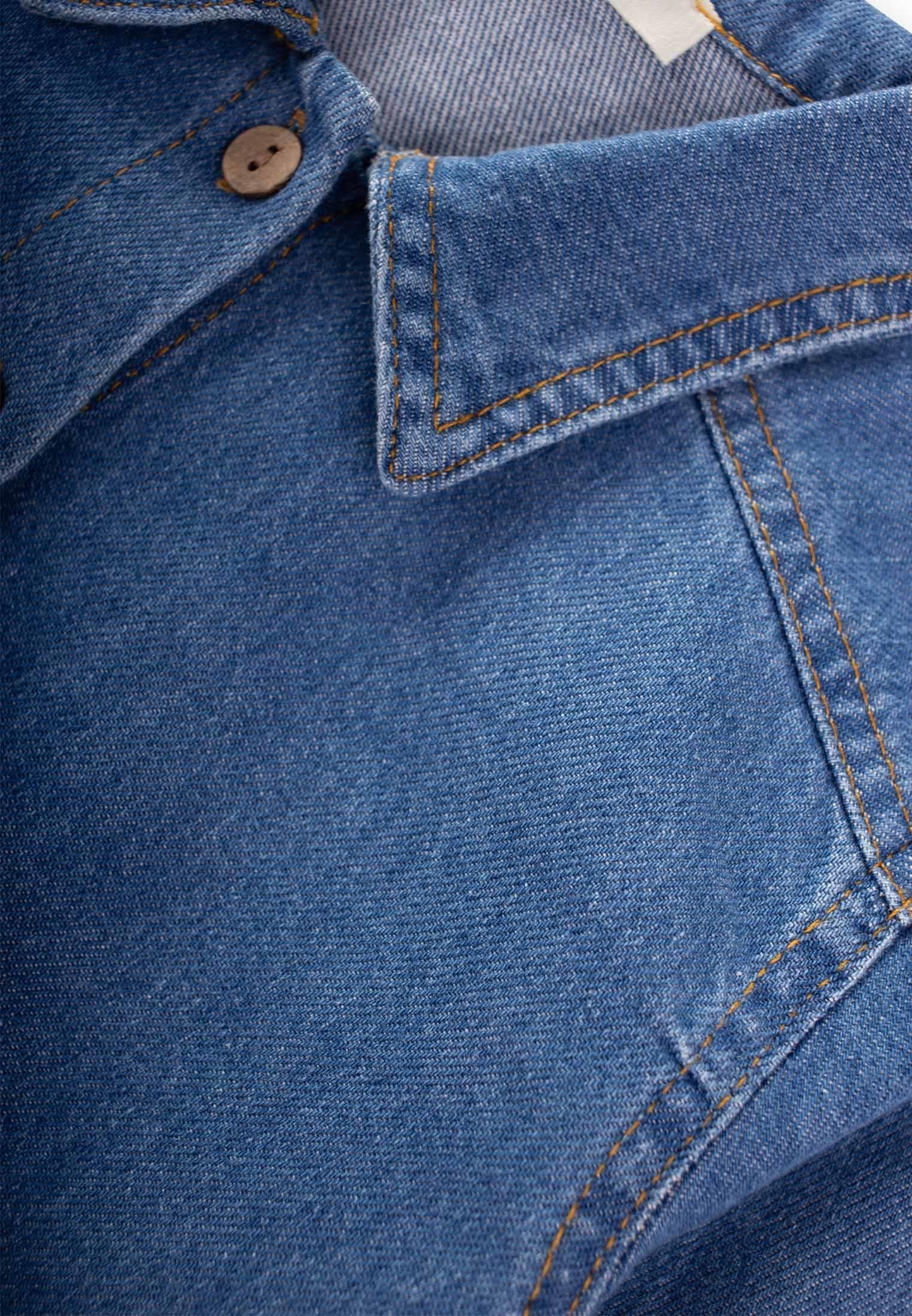 CigitKot Gömlek 2-7 Yaş MAVİ