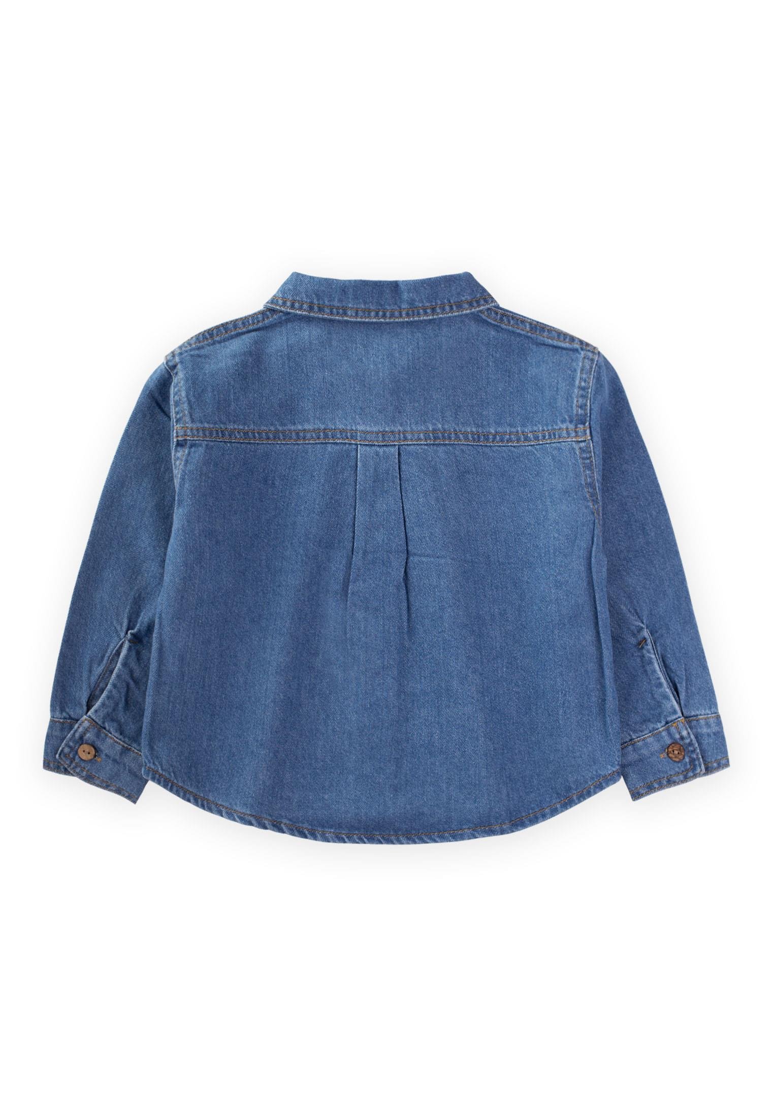 CigitKot Gömlek 2-7 Yaş MAVİ