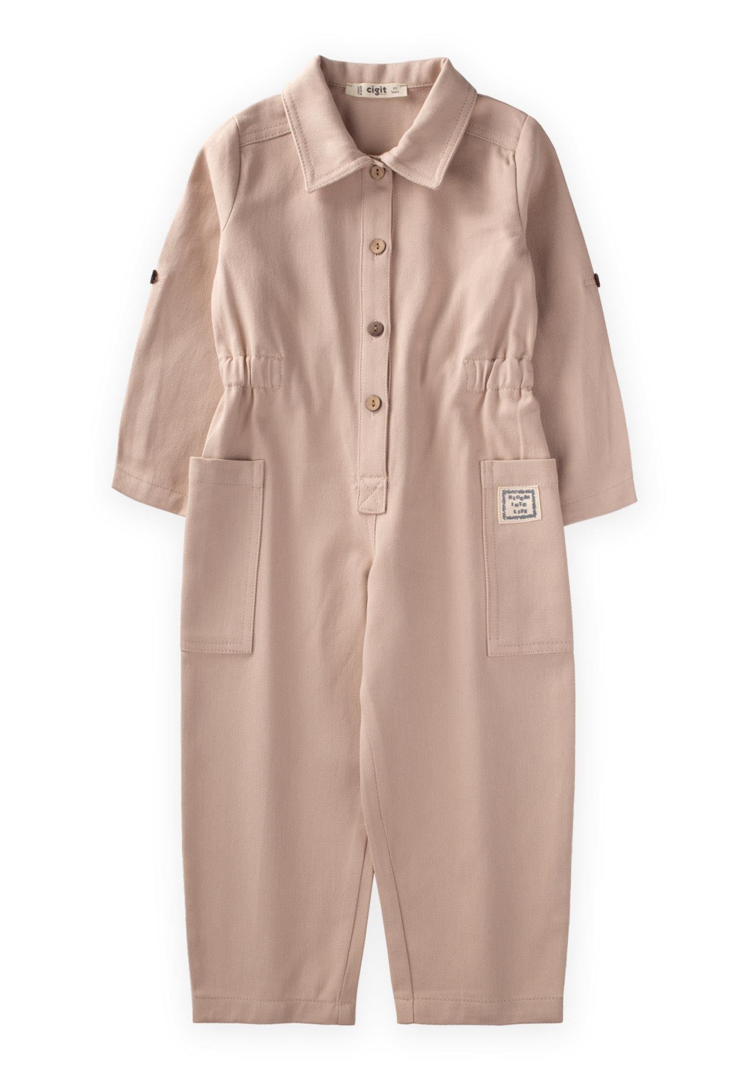 CigitGabardin Tulum 2-7 Yaş BEJ