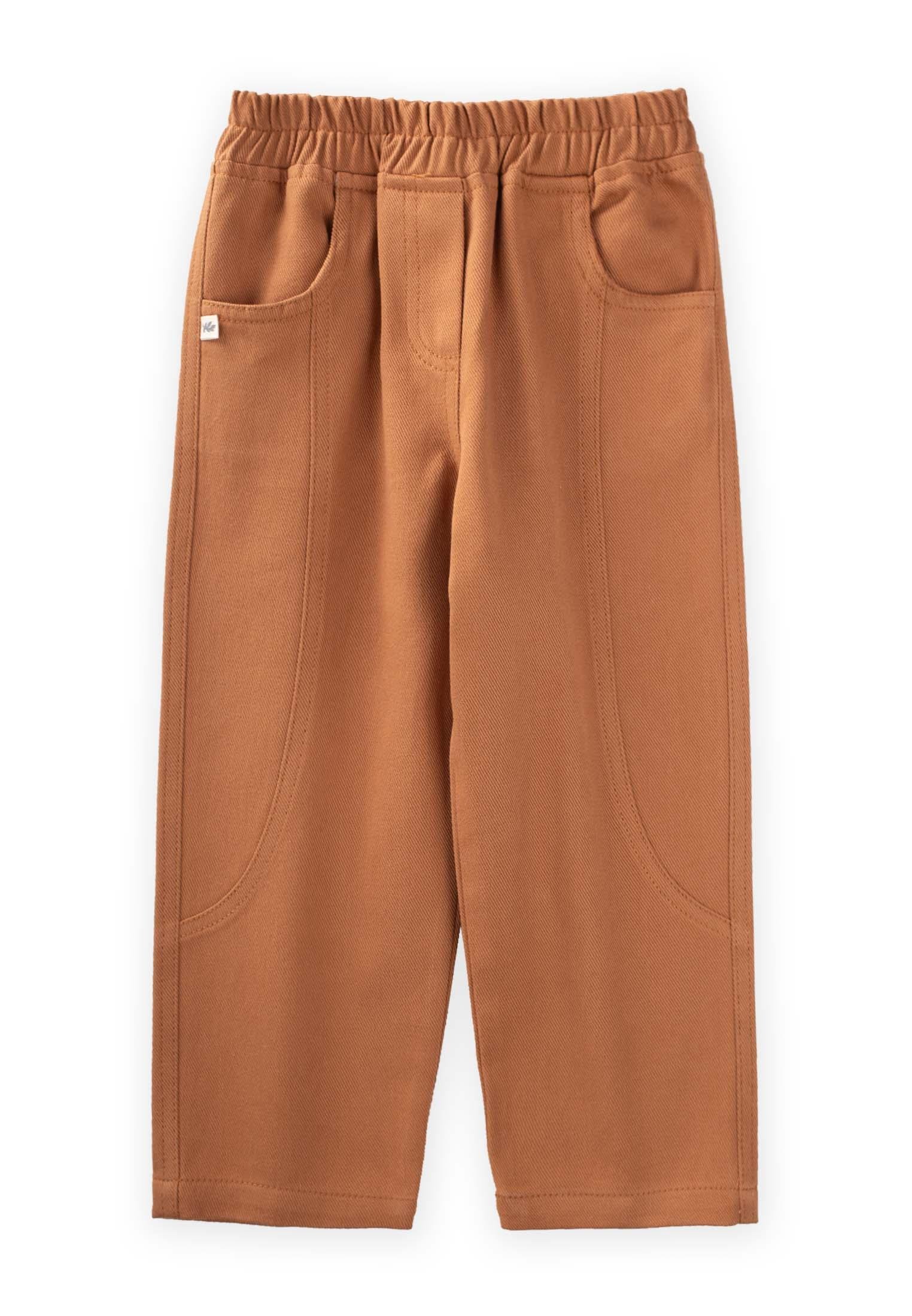 CigitGabardin Pantolon 2-7 Yaş TABA