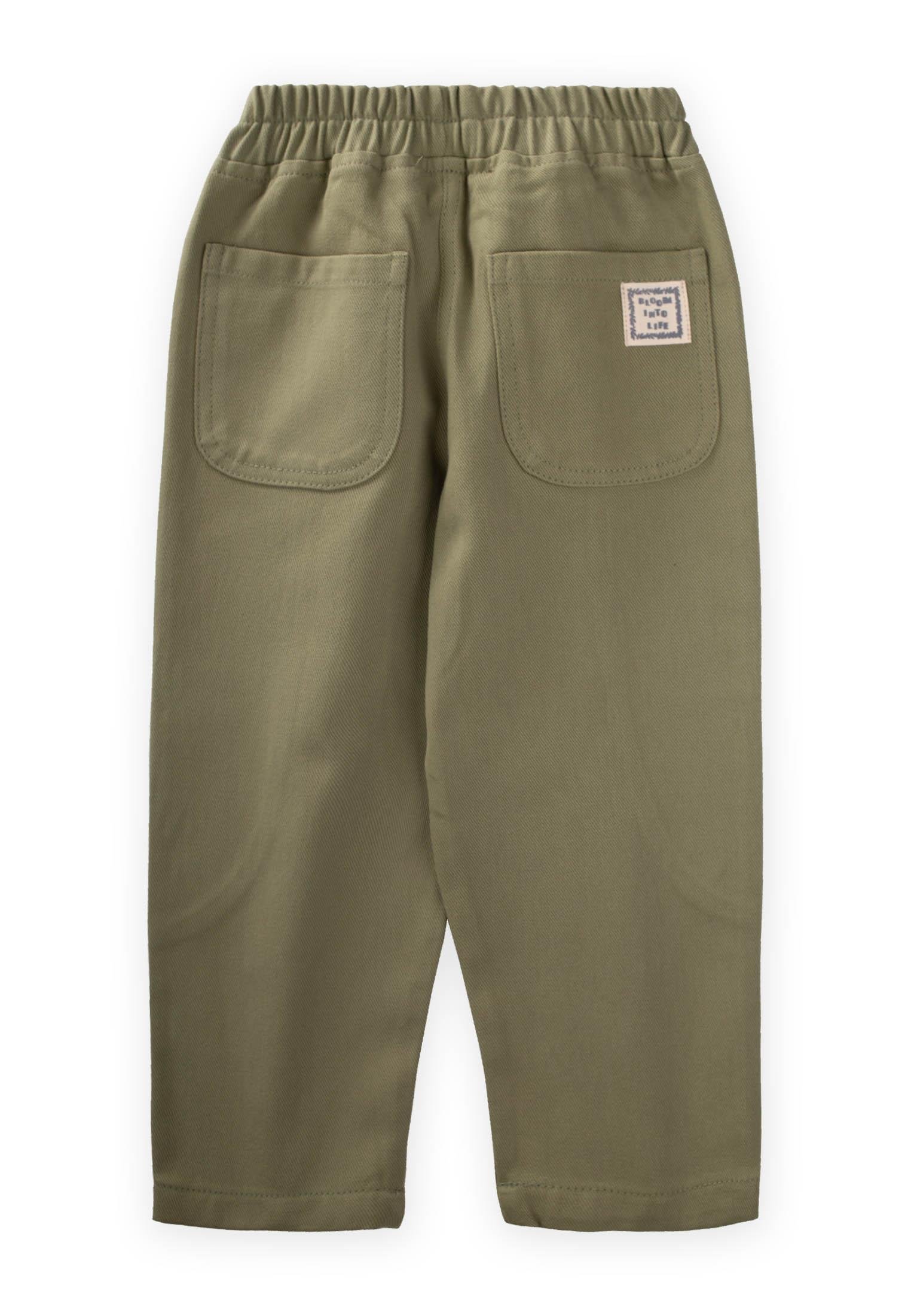 CigitGabardin Pantolon 2-7 Yaş OLİVE
