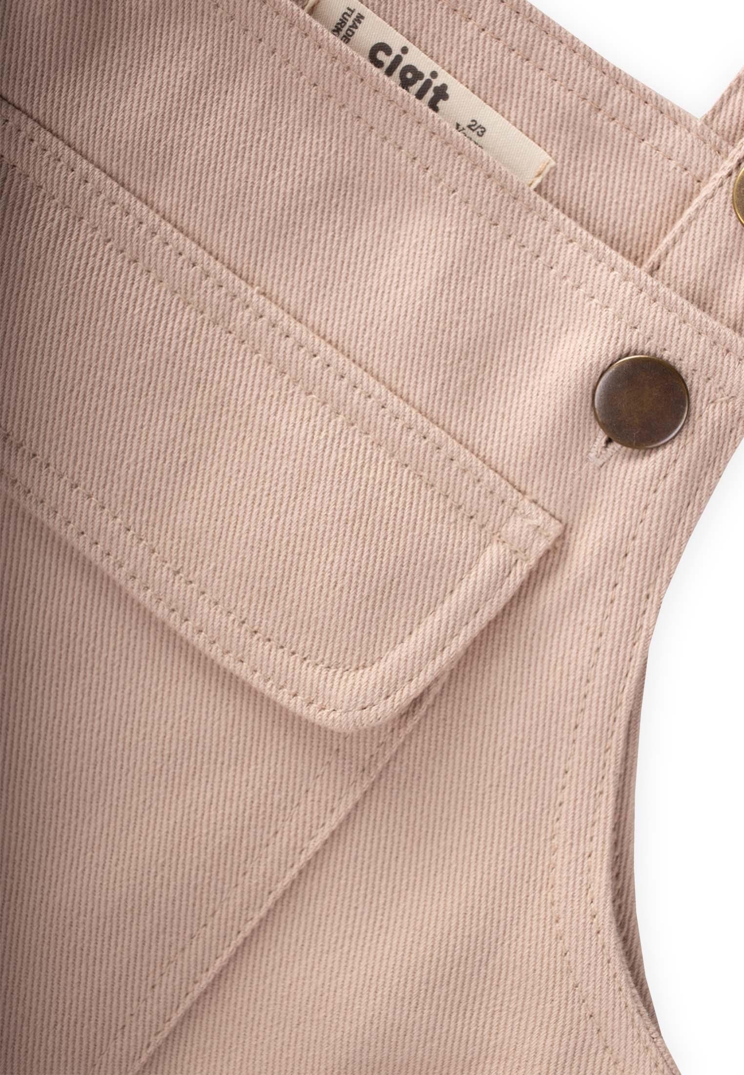 CigitGabardin Salopet 2-7 Yaş BEJ