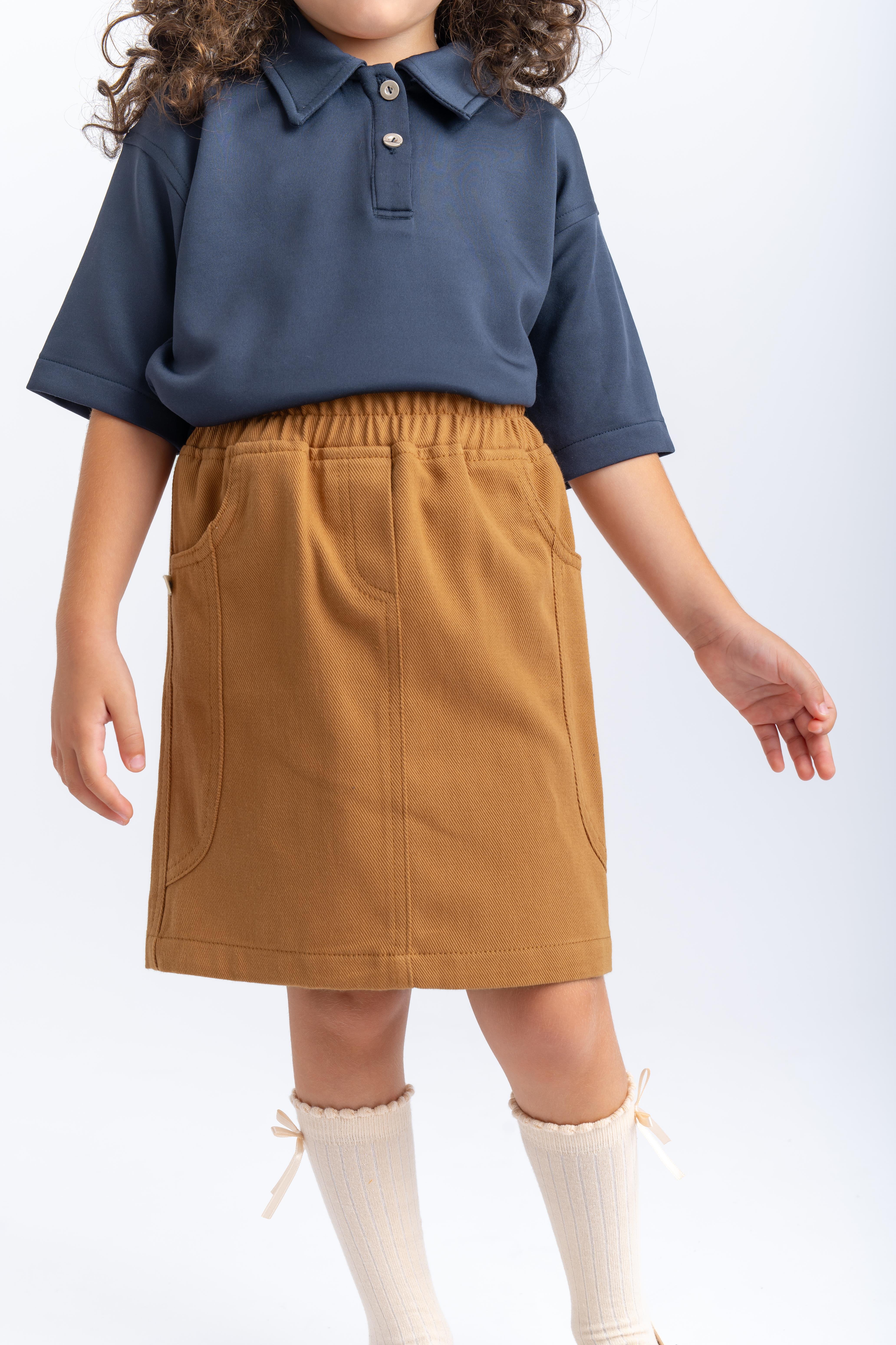 CigitGabardin Etek 2-7 Yaş TABA