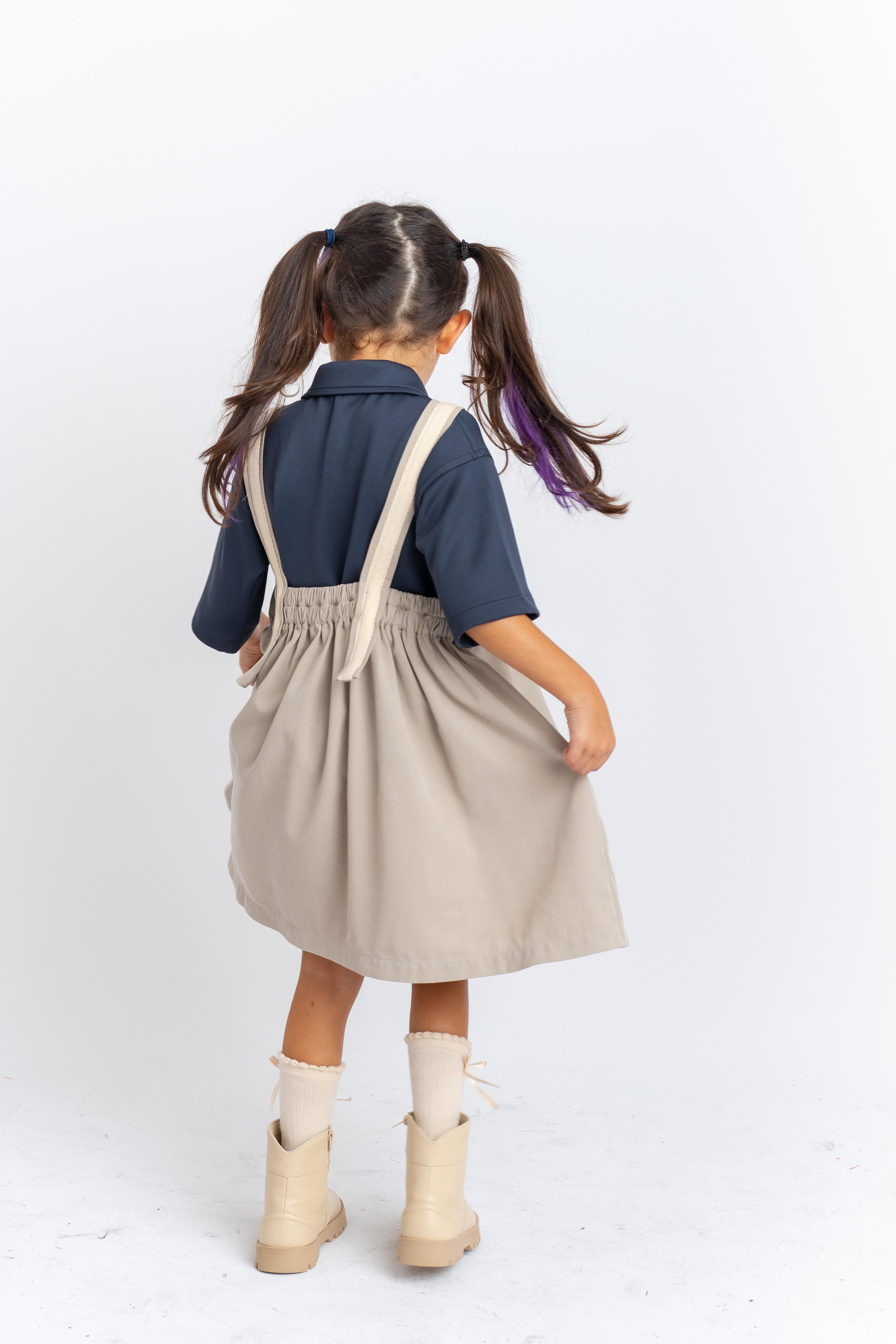 CigitPileli Tencel Jile 2-7 Yaş BEJ