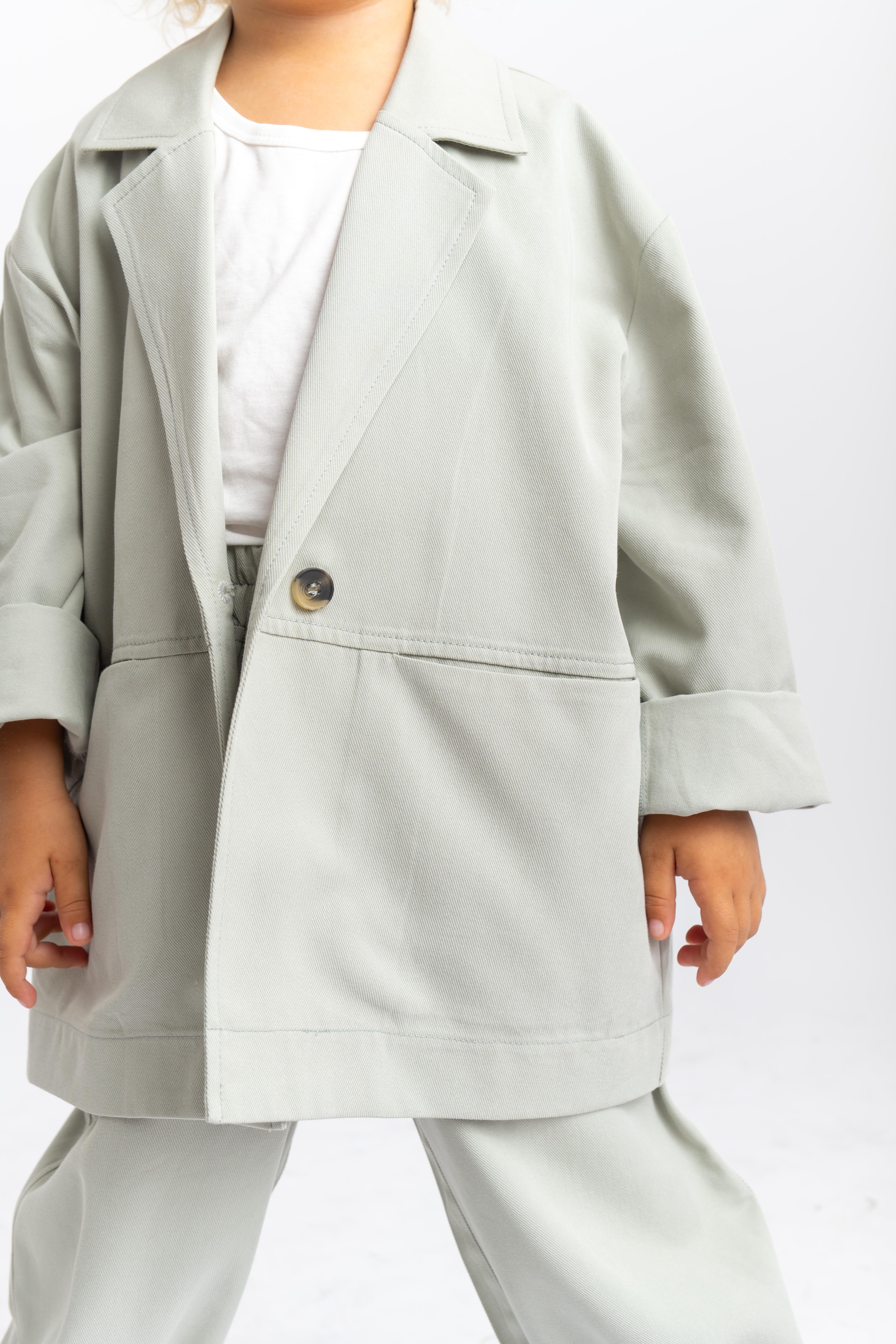 CigitCeketli Tencel Takım 2-7 Yaş MİNT YEŞİLİ