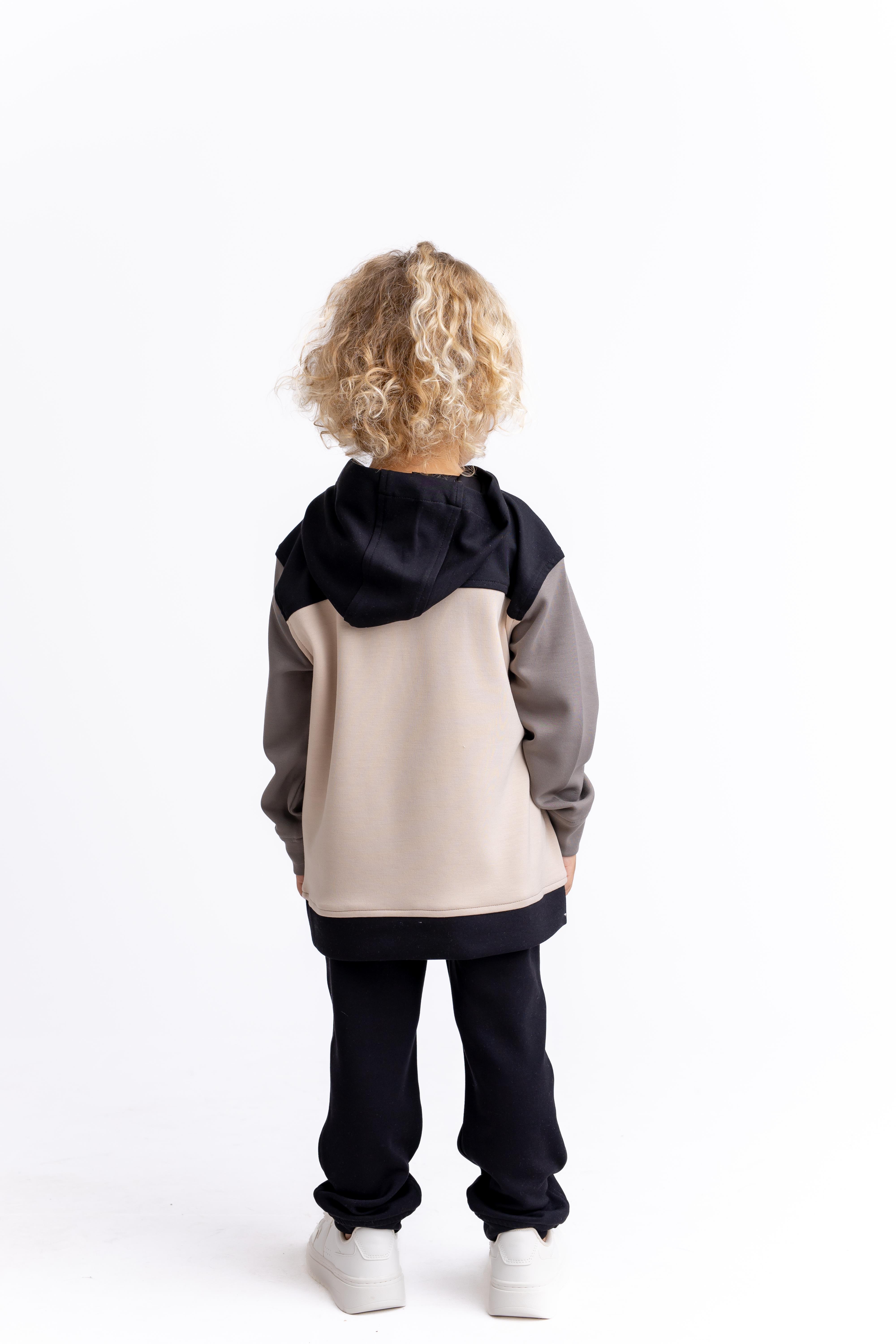 CigitÜç Renkli Model Takım 2-7 Yaş SİYAH