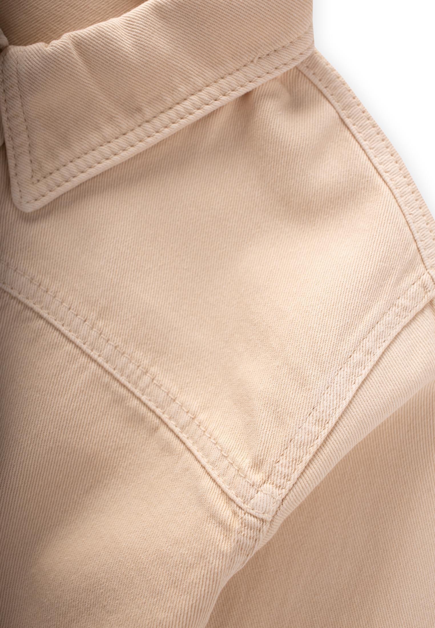 CigitTek Cepli Gabardin Gömlek 2-7 Yaş BEJ