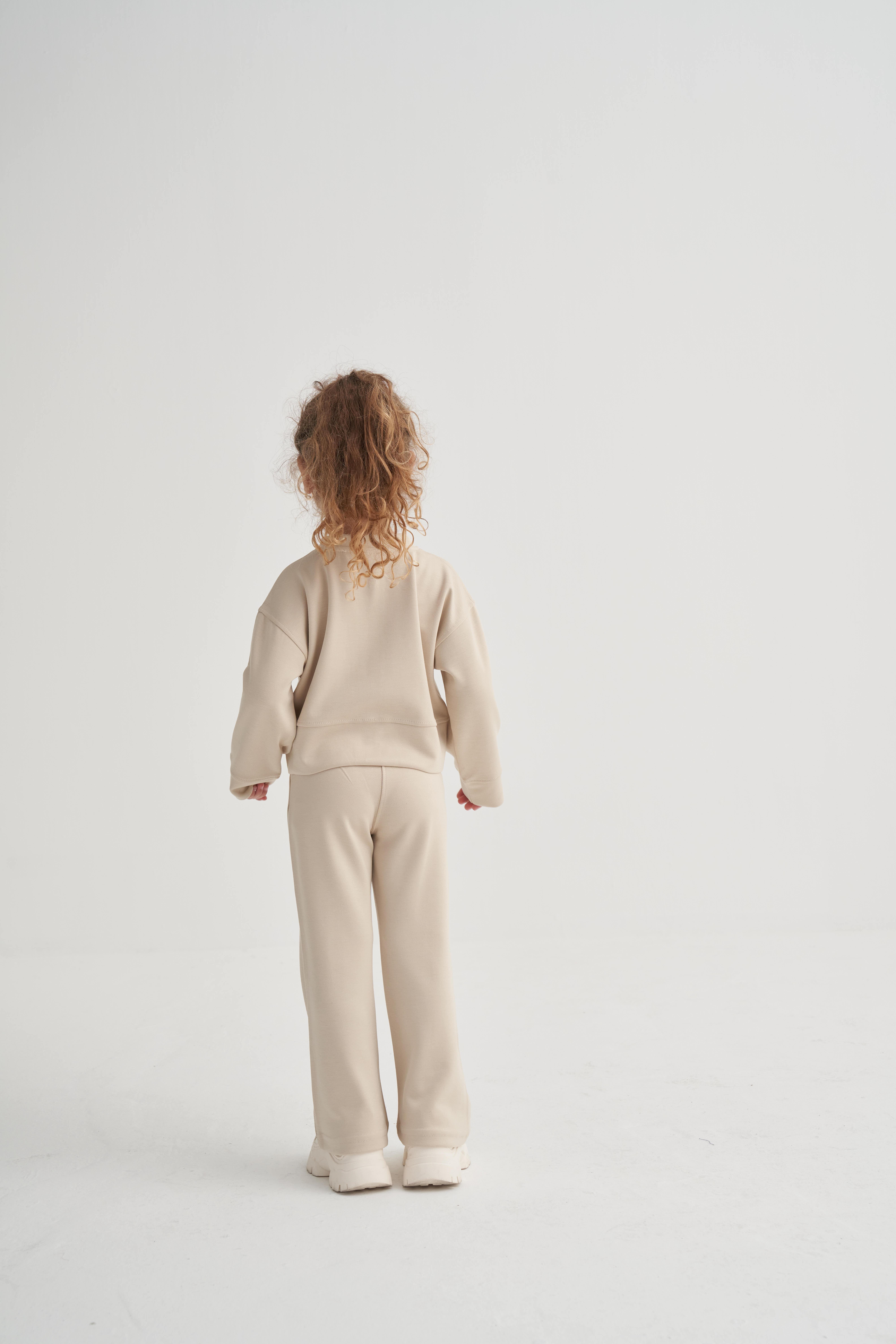 CigitModal İspanyol Paça Takım 2-7 Yaş KEMİK