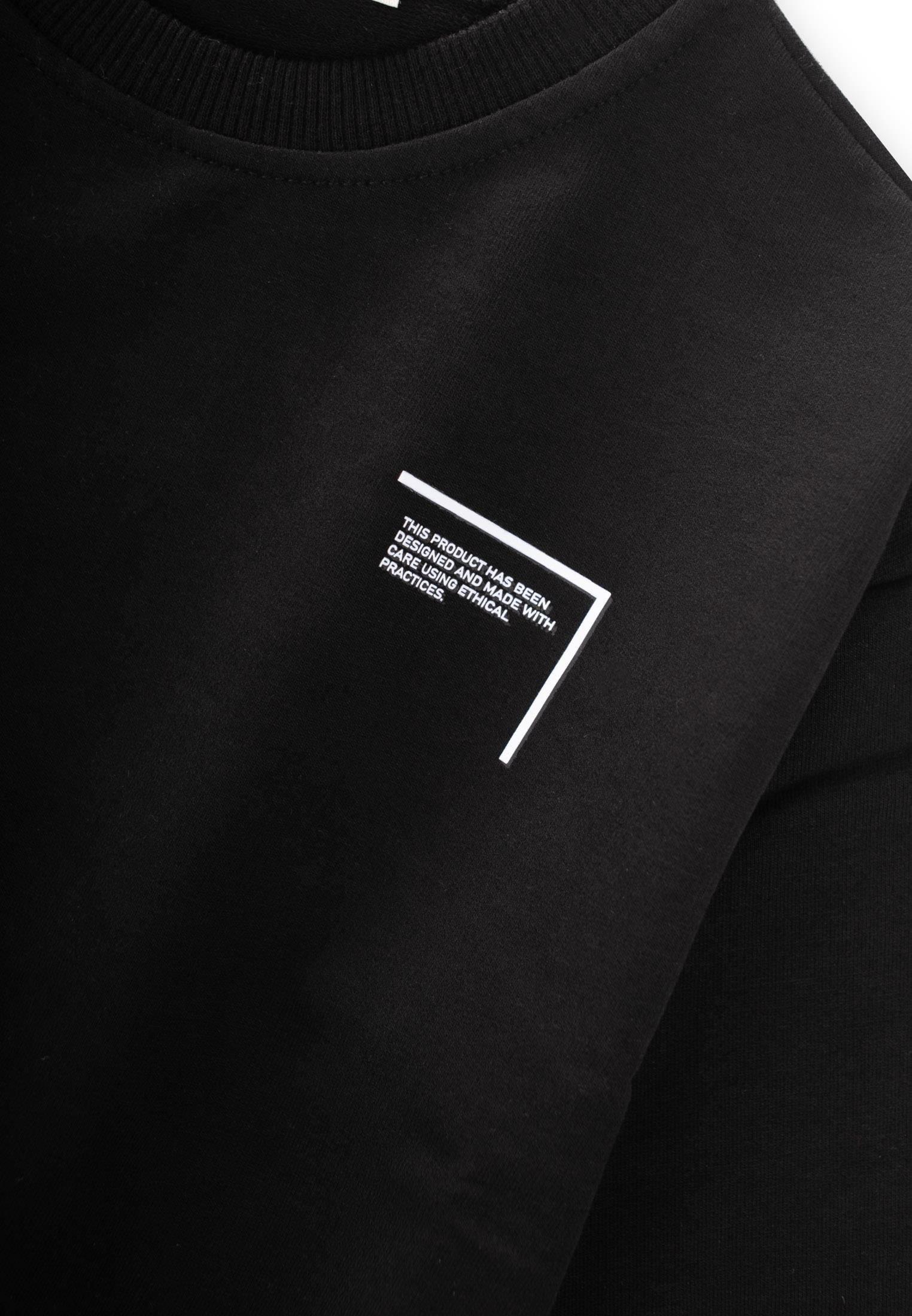 CigitDüşük Kol Baskılı Eşofman Takım 2-7 Yaş SİYAH