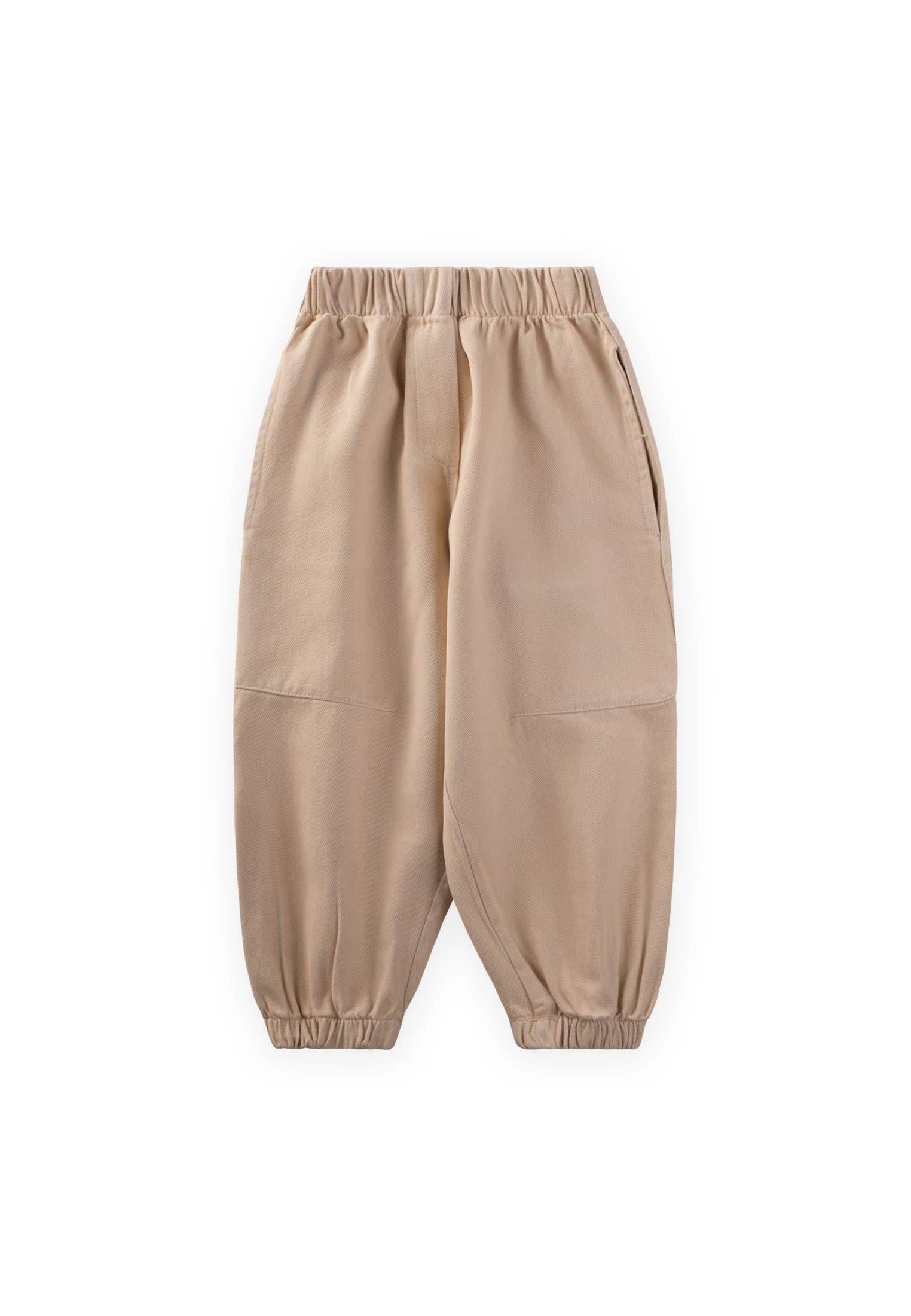 CigitDizi Pensli Gabardin Pantolon 2-7 Yaş BEJ
