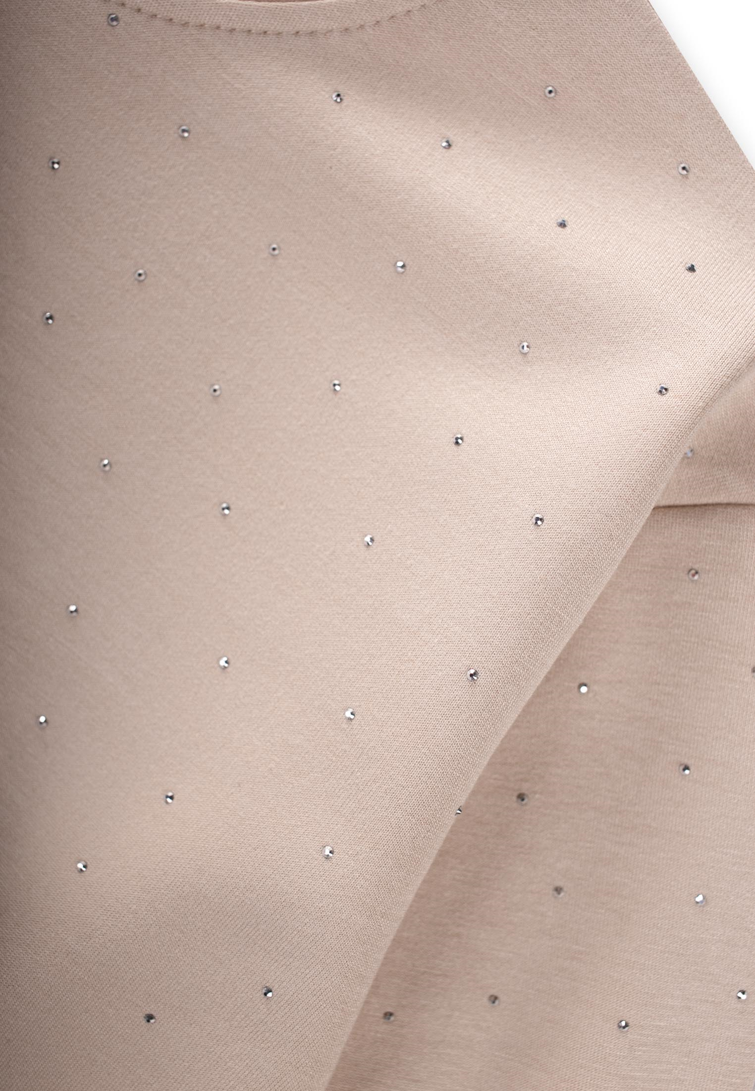 CigitKomple Taşlı Modal Takım 3-8 Yaş BEJ