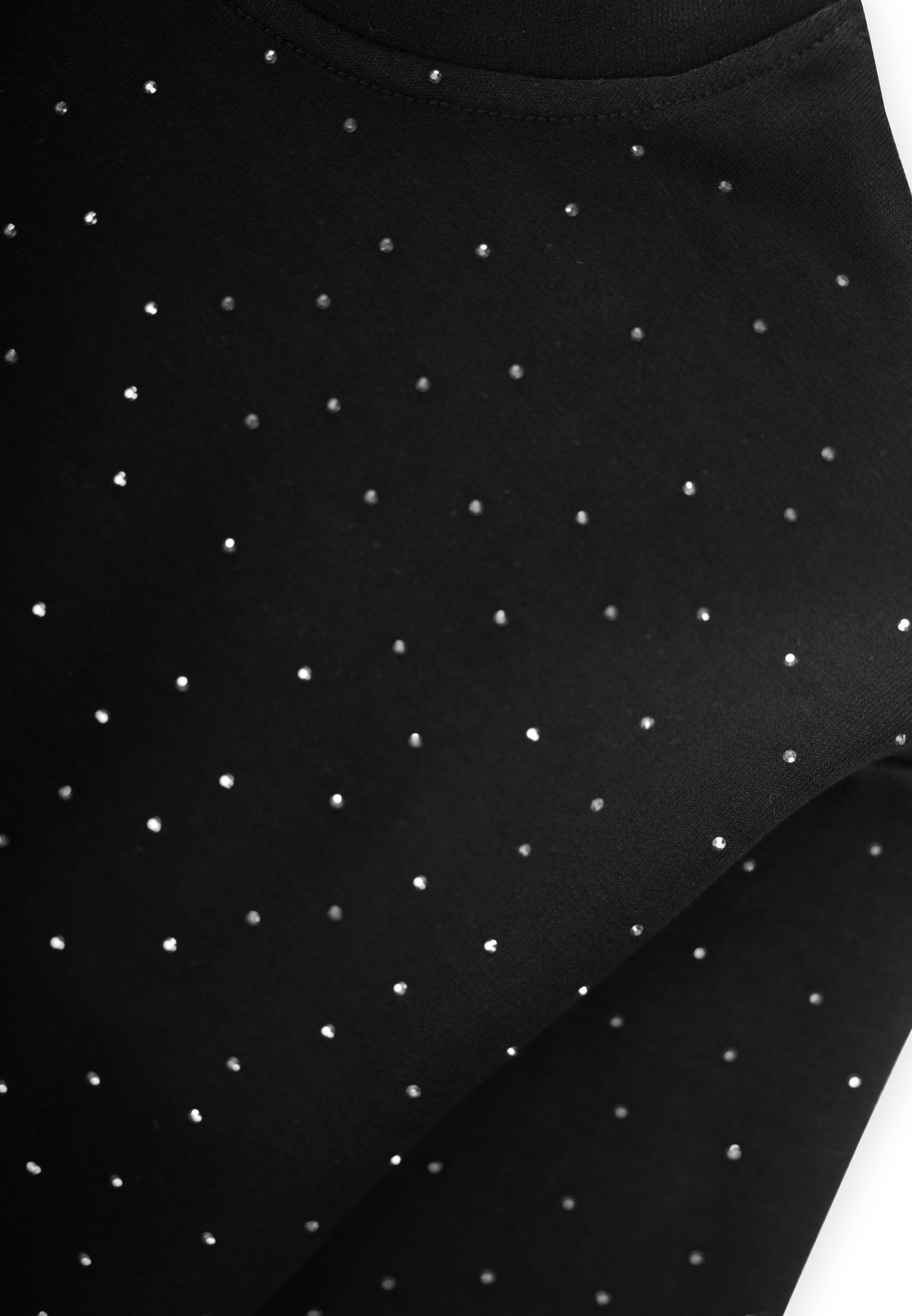 CigitKomple Taşlı Modal Takım 2-7 Yaş SİYAH