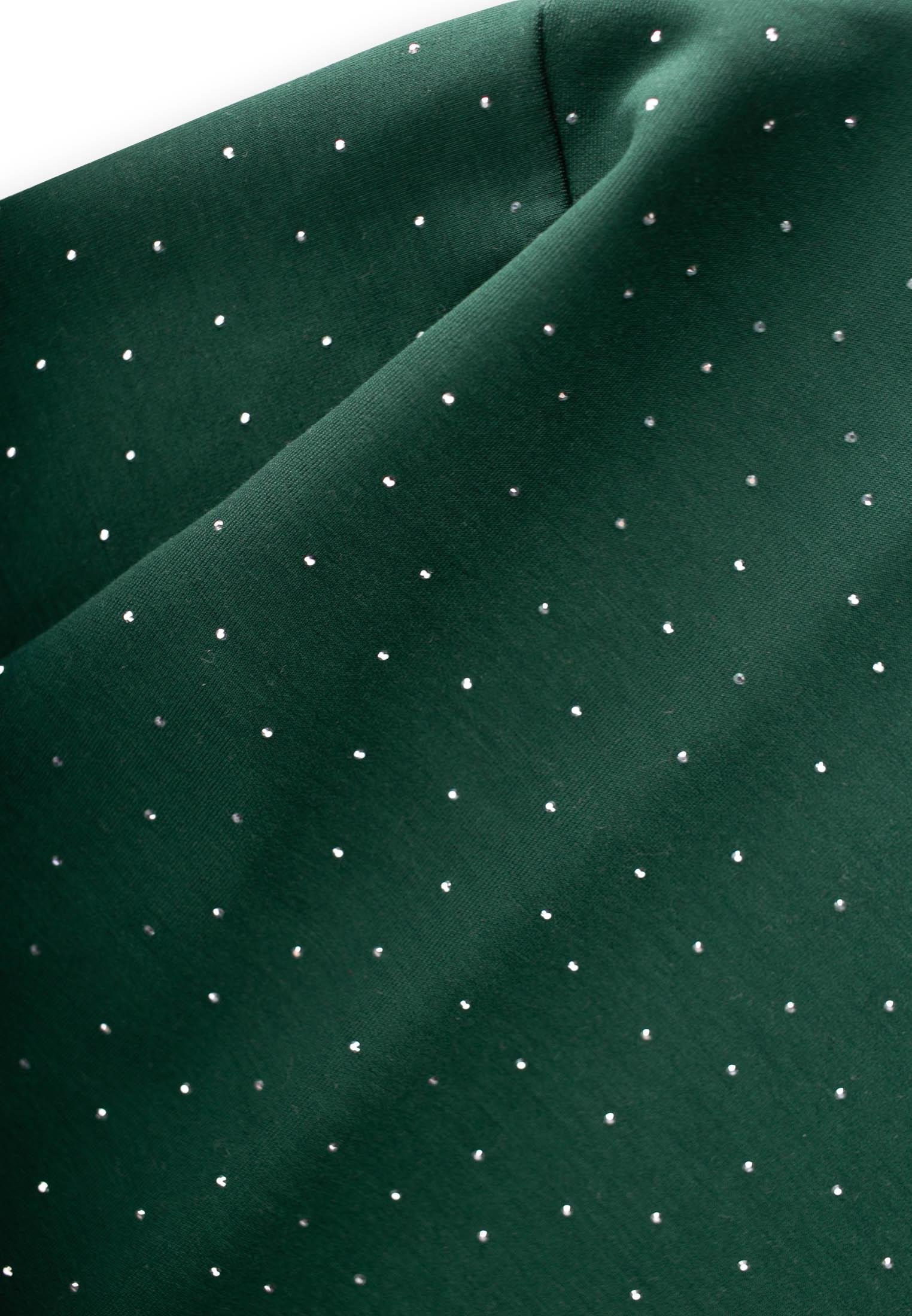 CigitKomple Taşlı Modal Takım 3-8 Yaş YEŞİL