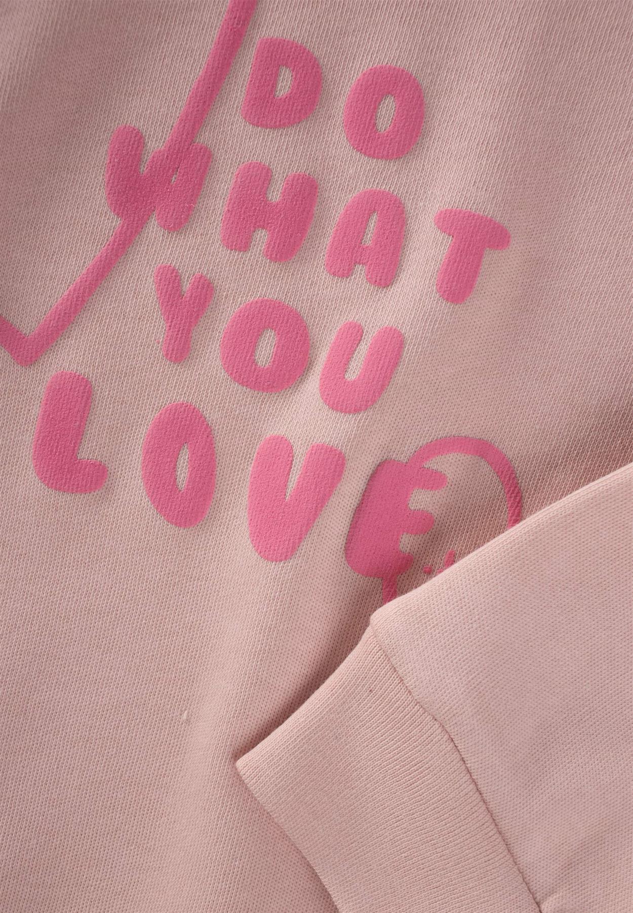CigitDo What You Love Baskılı Pijama Takım 2-10 Yaş PUDRA PEMBE
