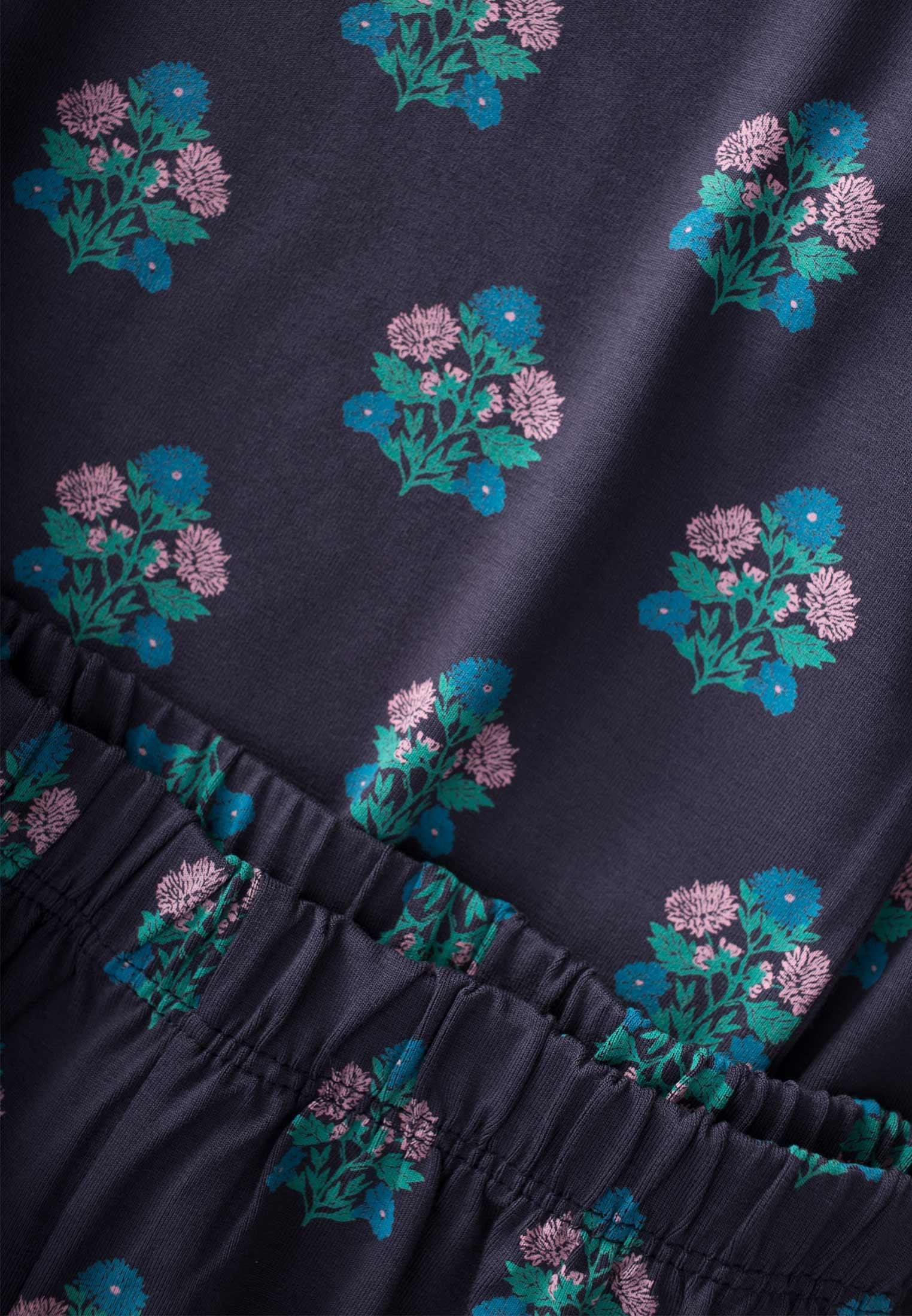 CigitDesenli Pijama Takım 3-9 Yaş LACİVERT