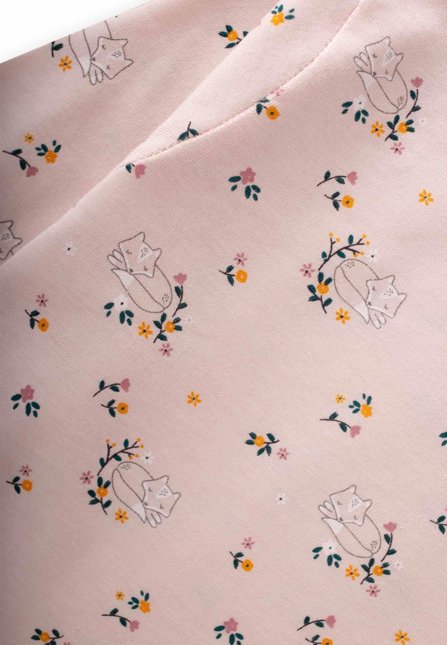 CigitDesenli Pijama Takim 2-8 Yaş TİLKİ DESEN