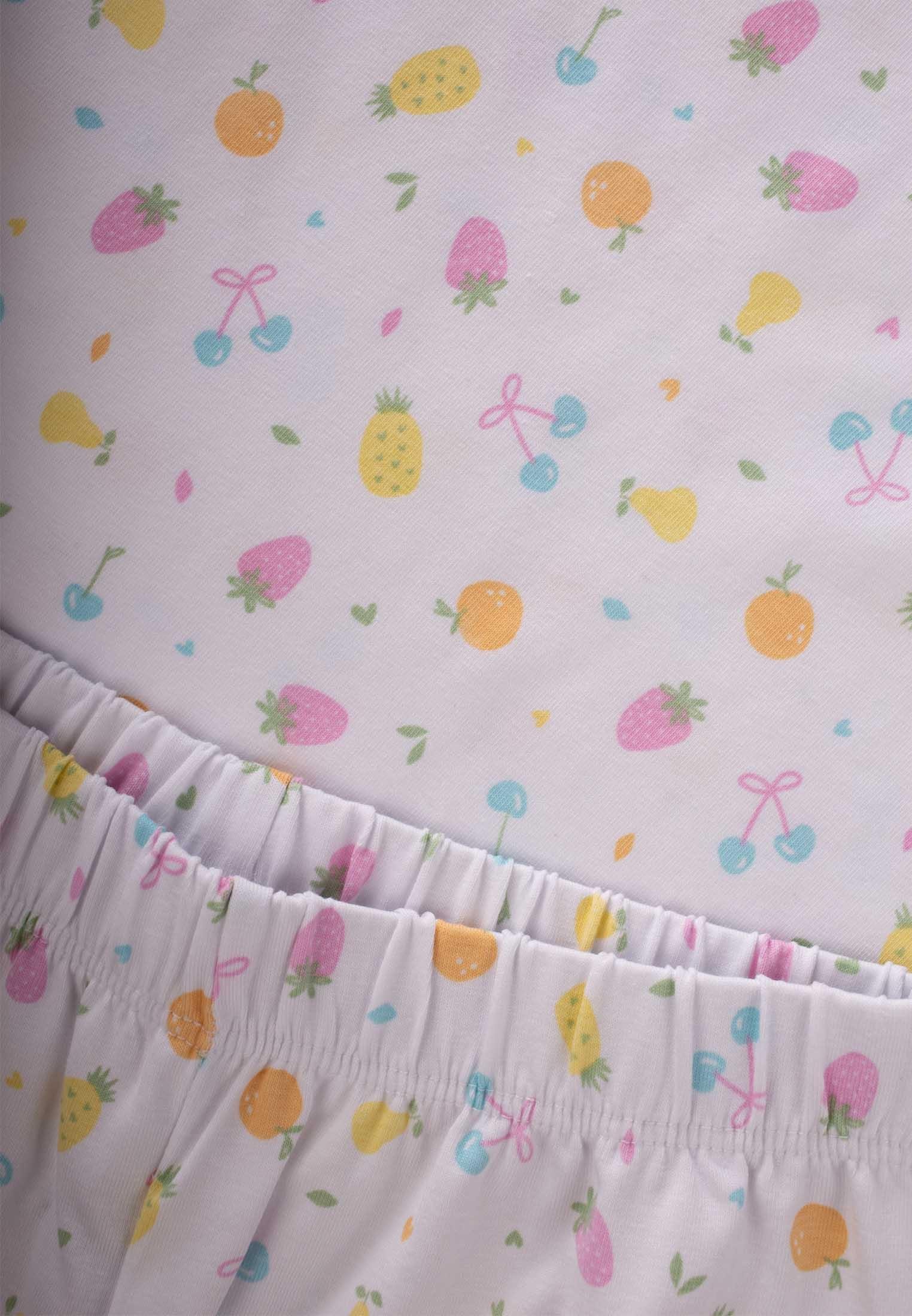 CigitDesenli Pijama Takım 1-5 Yaş MEYVA BASKILI