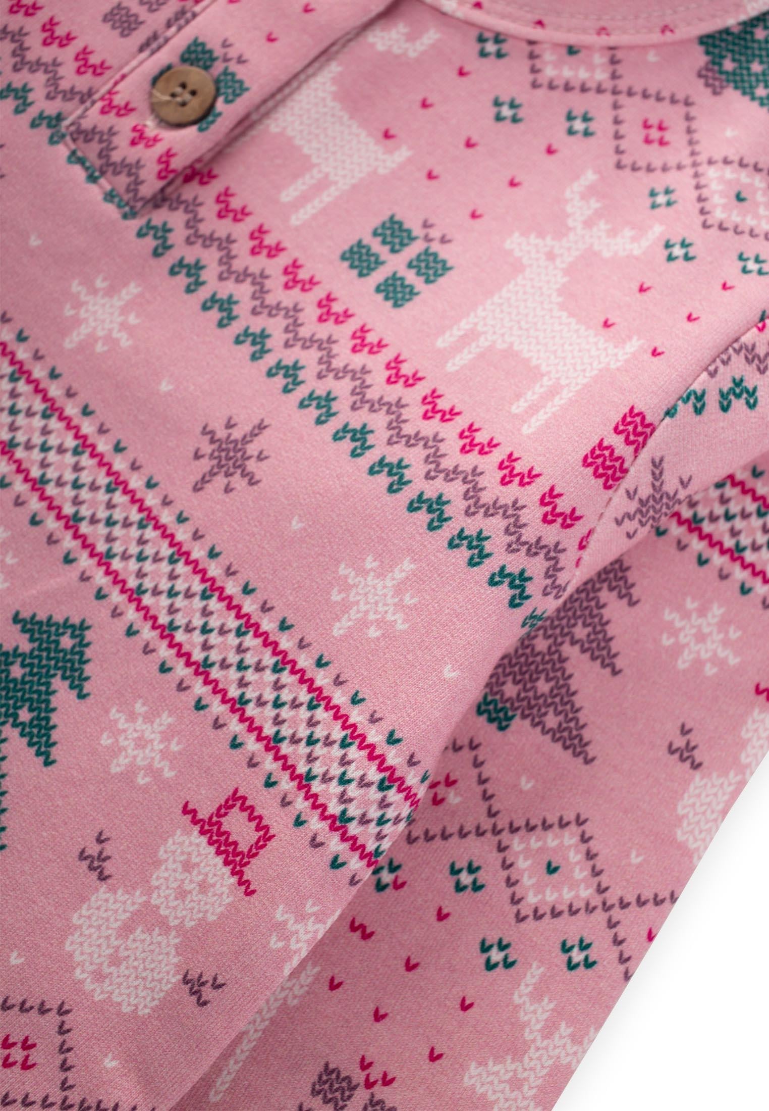 CigitSnow Temalı Pijama Takım 1-9 Yaş PEMBE